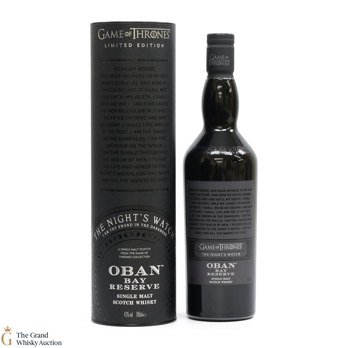 Oban - Bay Reserve - The Night's Watch - Game of Thrones