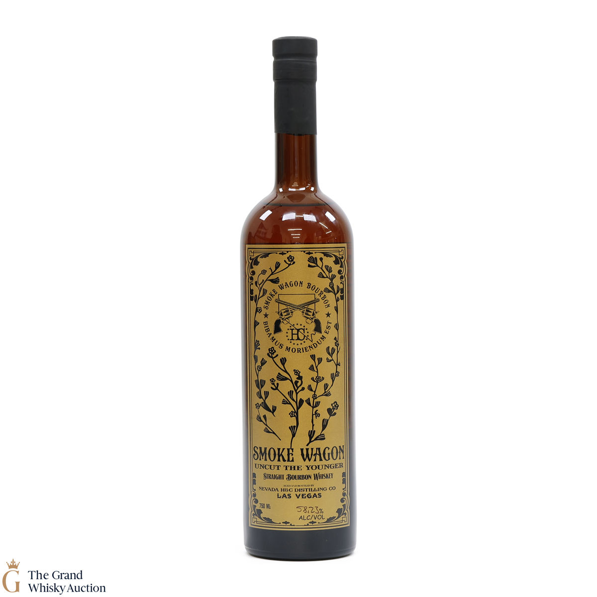 Smoke Wagon - Uncut The Younger - Straight Bourbon Whiskey (75cl)