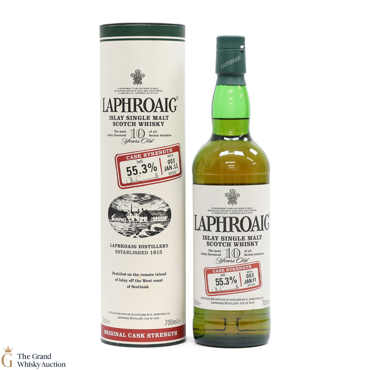 Laphroaig - 10 Year Old - Original Cask Strength Batch #003
