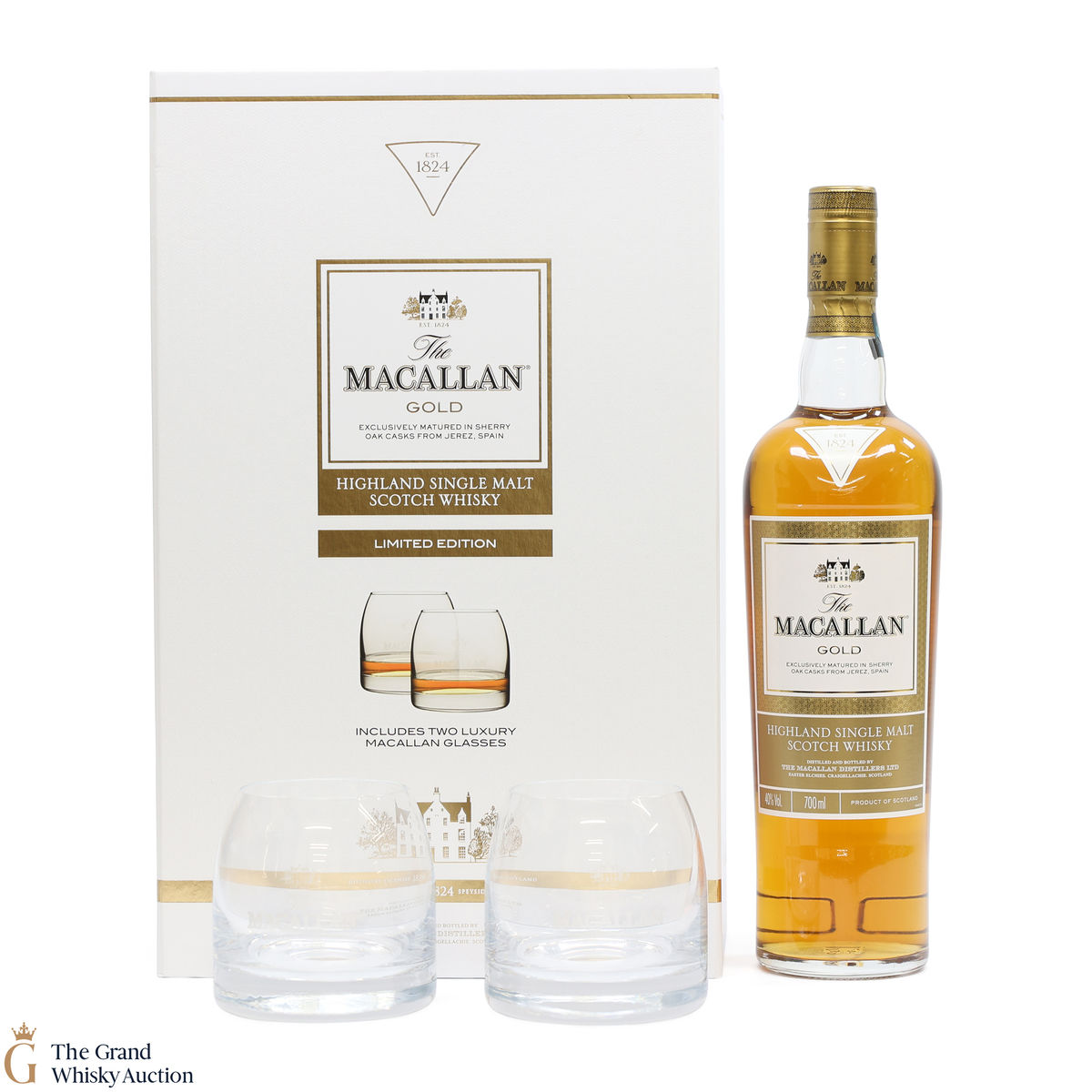 Macallan - Gold (Limited Edition with 2 x Glasses)