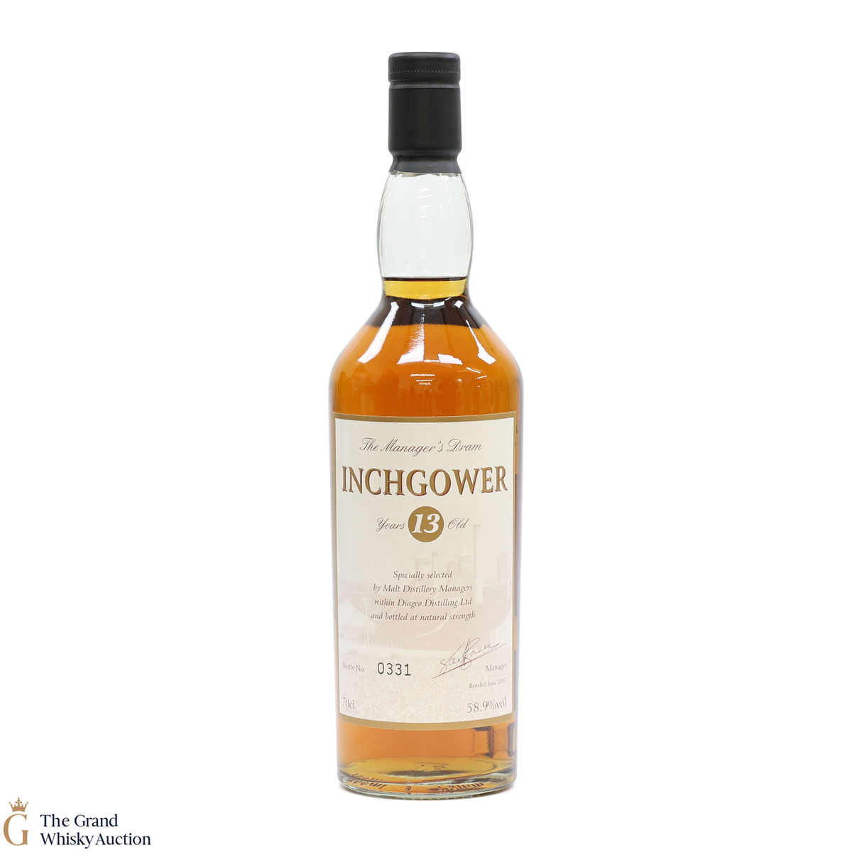 Inchgower -13 Year Old - Manager's Dram 2007