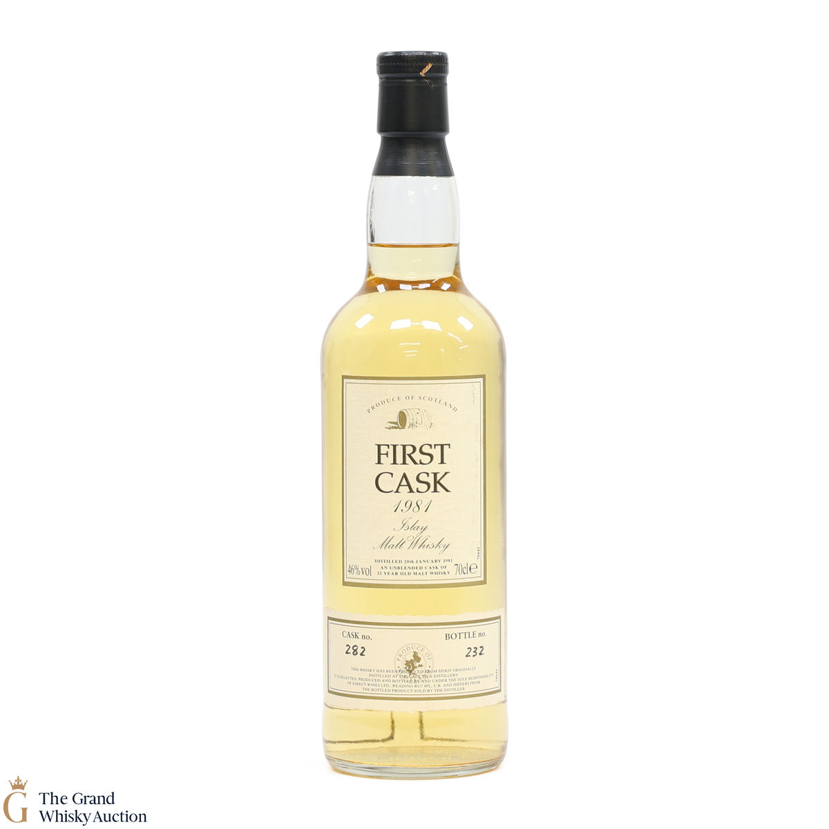 Caol Ila - 21 Year Old 1981 First Cask #282