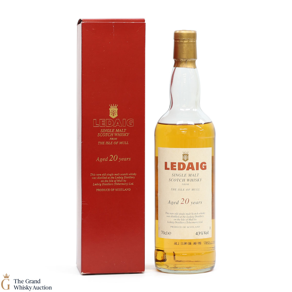 Ledaig - 20 Year Old - Red Box