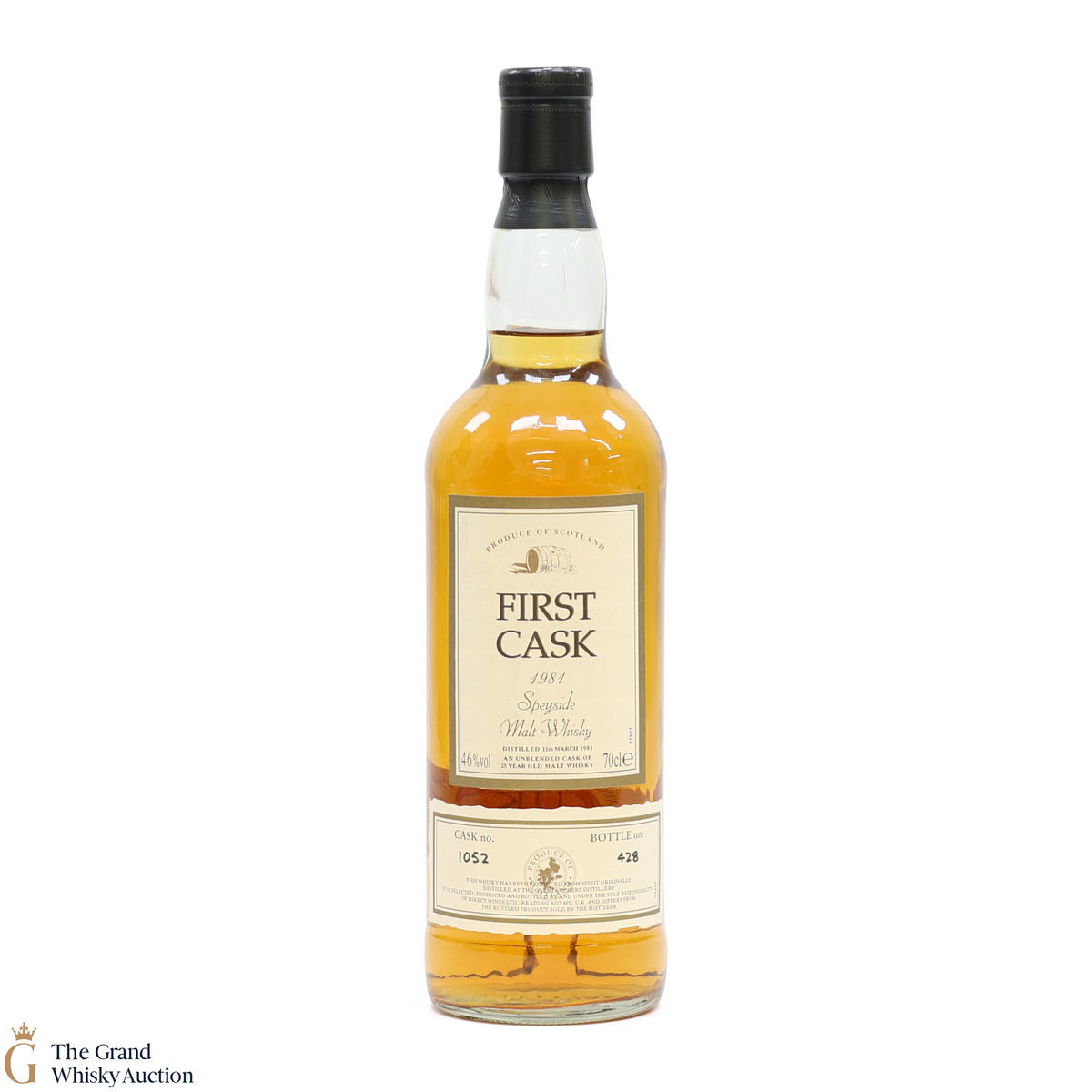 Glentauchers - 25 Year Old 1981 - First Cask #1052