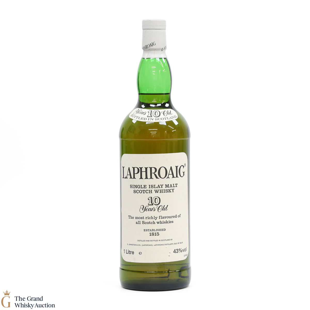 Laphroaig - 10 Year Old - Pre Royal Warrant (1L)