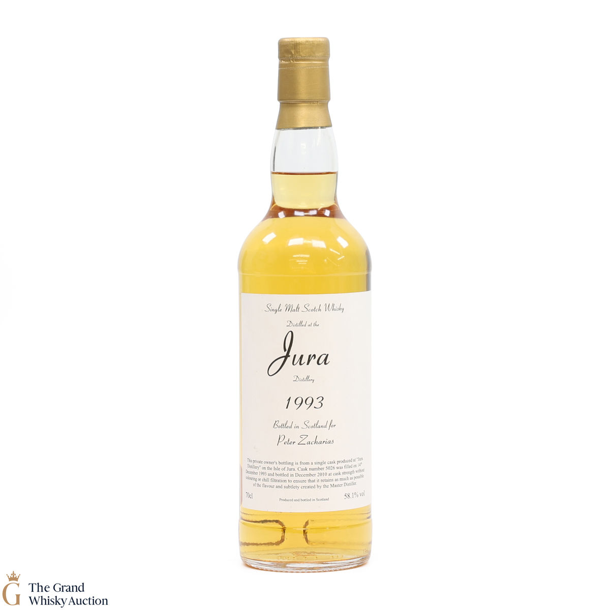Jura - 1993 Single Cask #5026 - Peter Zacharias 