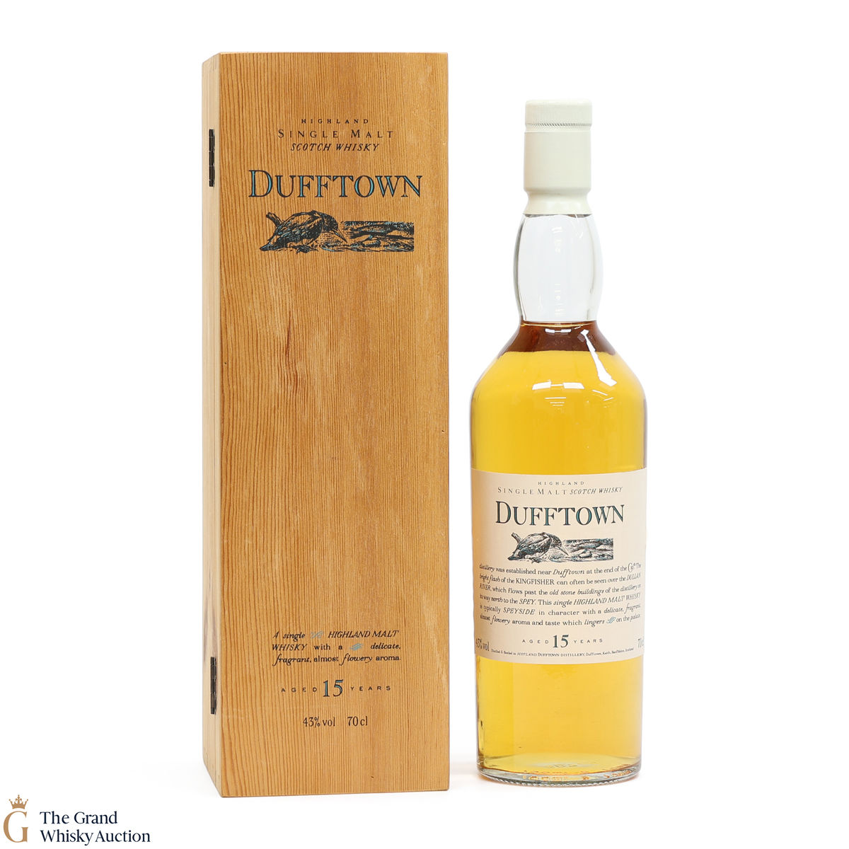 Dufftown - 15 Year Old Flora and Fauna (Wooden Box & White Cap)