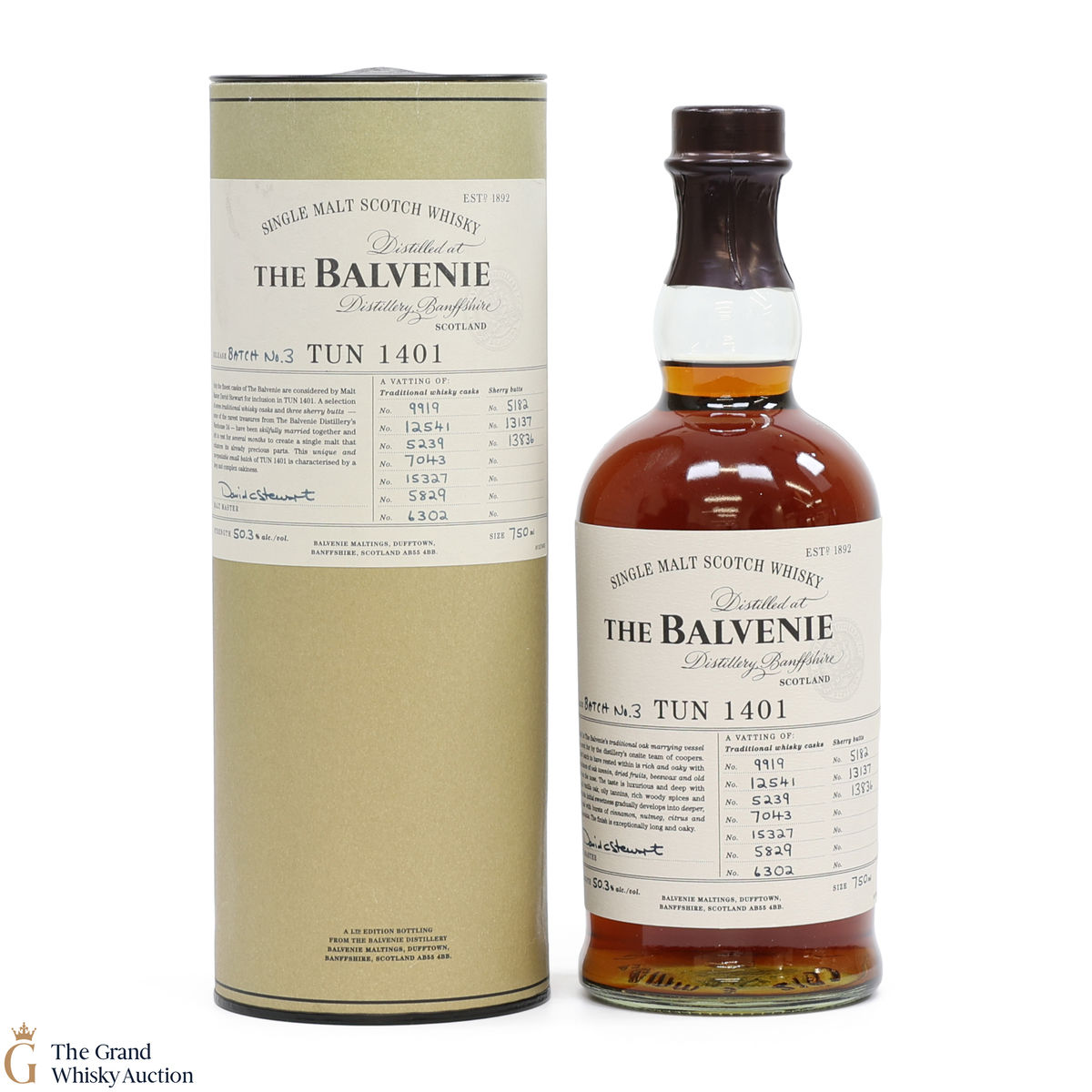 Balvenie - Tun 1401 - Batch 3 (75cl)