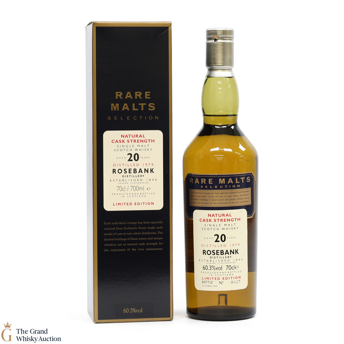 Rosebank - 20 Year Old 1979 - Rare Malts (60.3%)