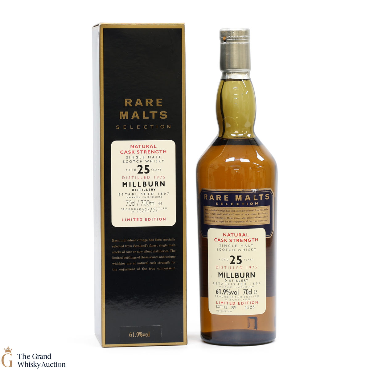 Millburn - 25 Year Old 1975 - Rare Malts 61.9%