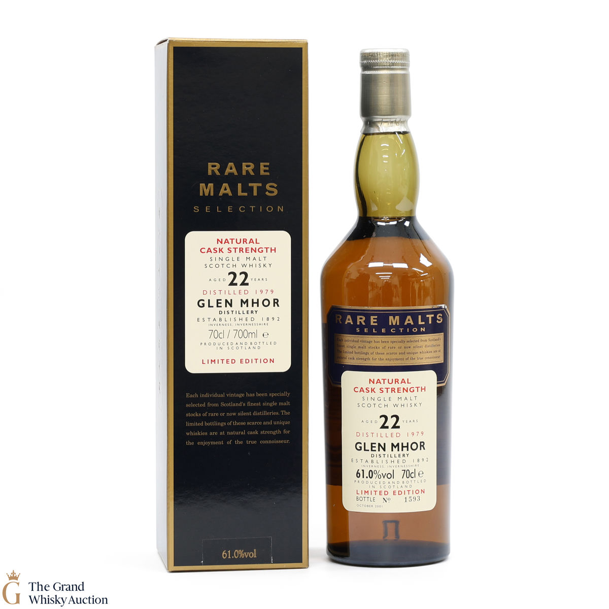 Glen Mhor - 22 Year Old 1979 - Rare Malts 61% 