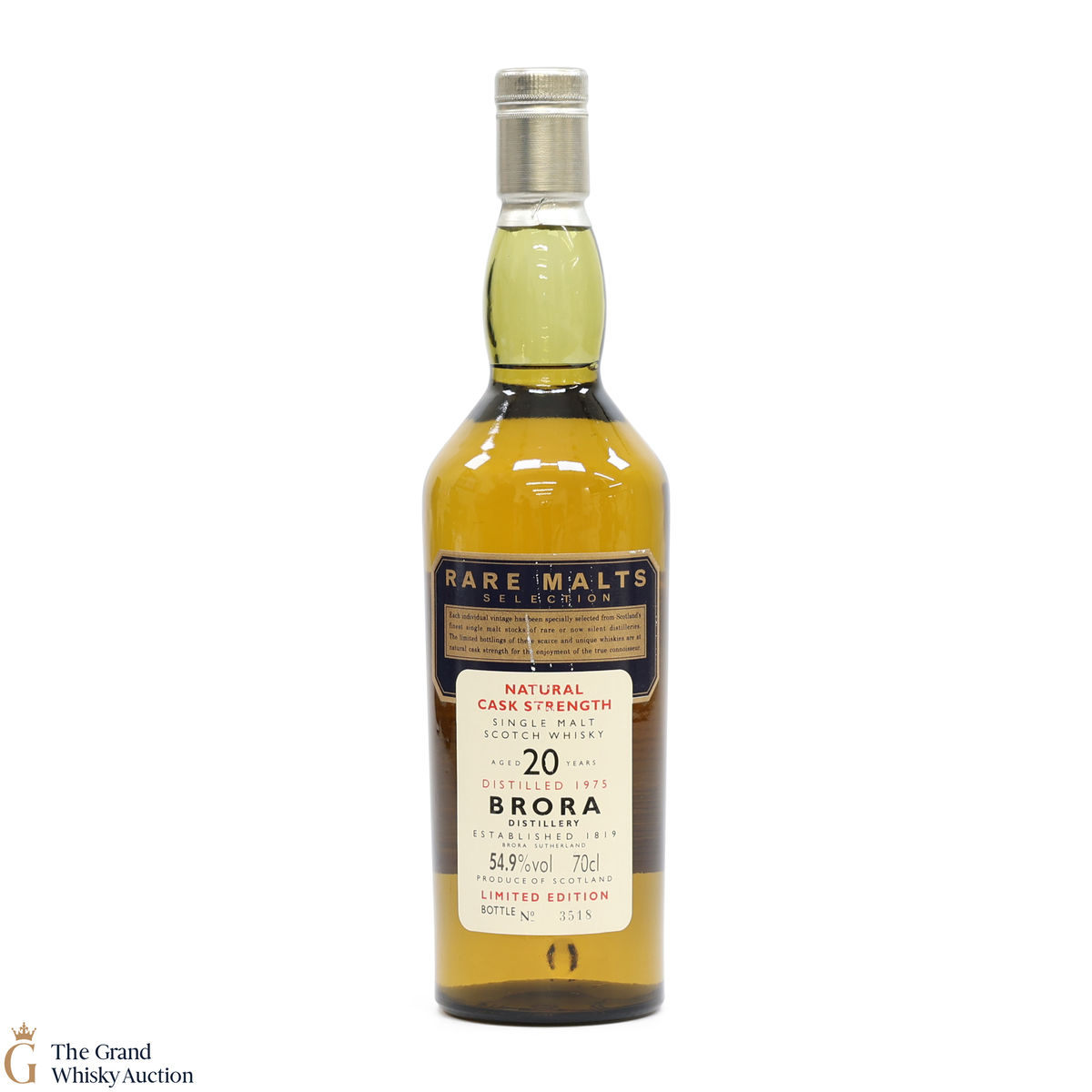 Brora - 20 Year Old 1975 - Rare Malts 54.9%