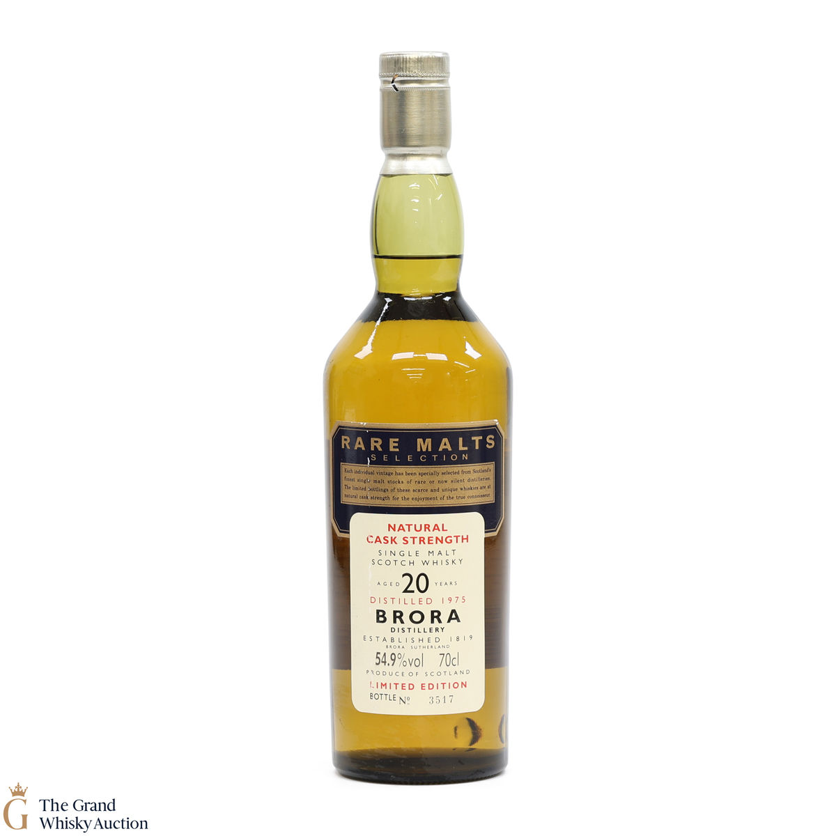 Brora - 20 Year Old 1975 - Rare Malts 54.9%