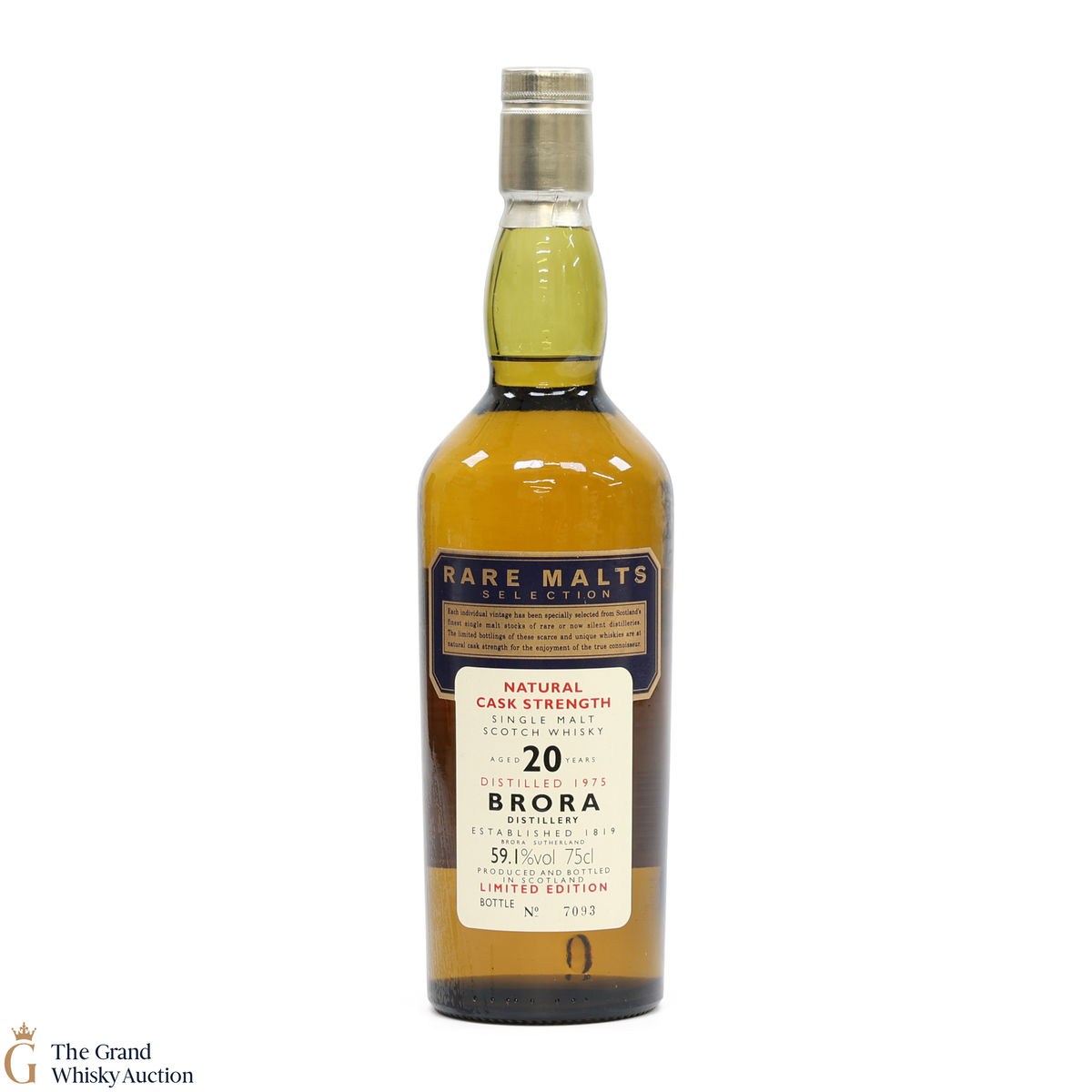 Brora - 20 Year Old 1975 - Rare Malts 59.1% (75cl)