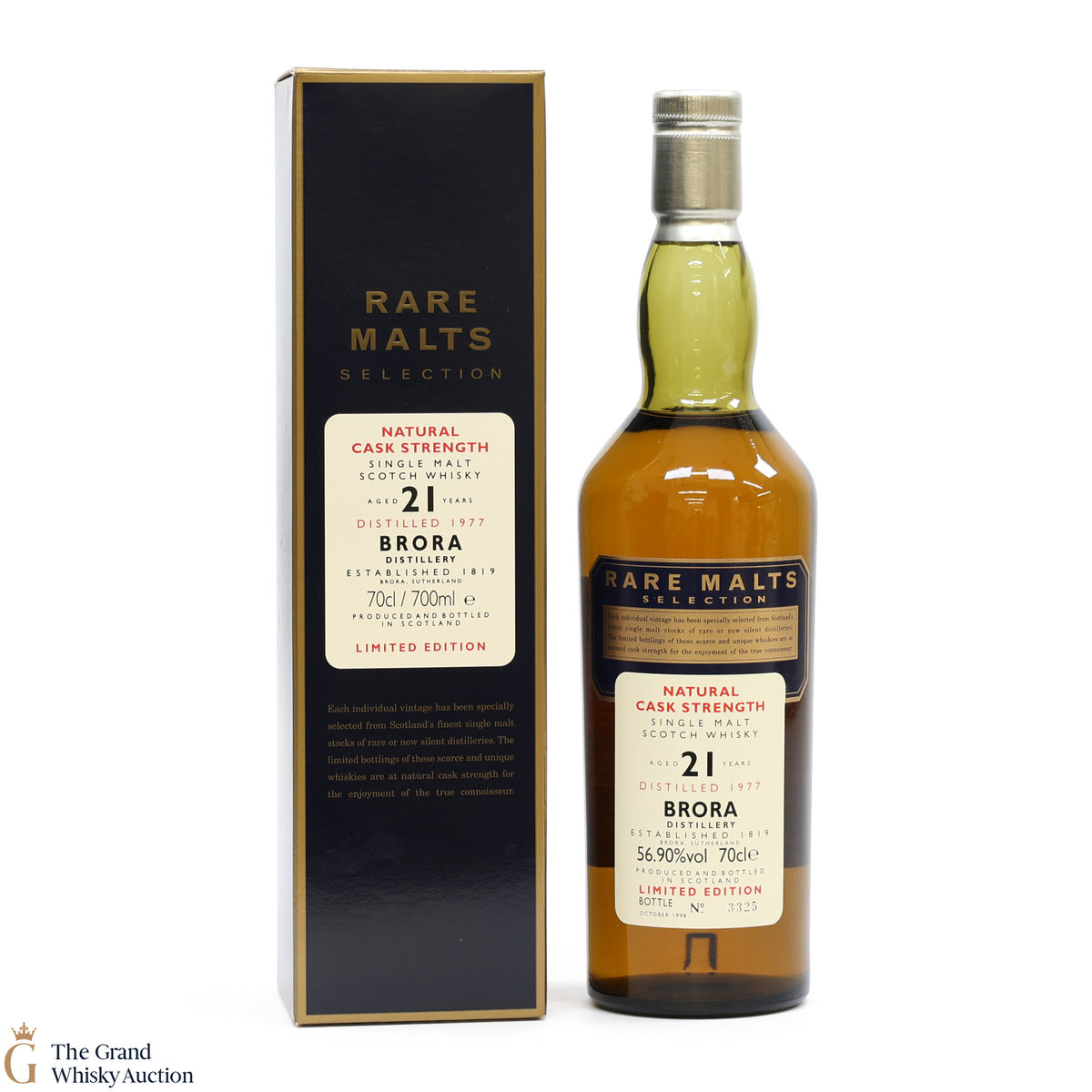 Brora - 21 Year Old 1977 - Rare Malts 56.90%