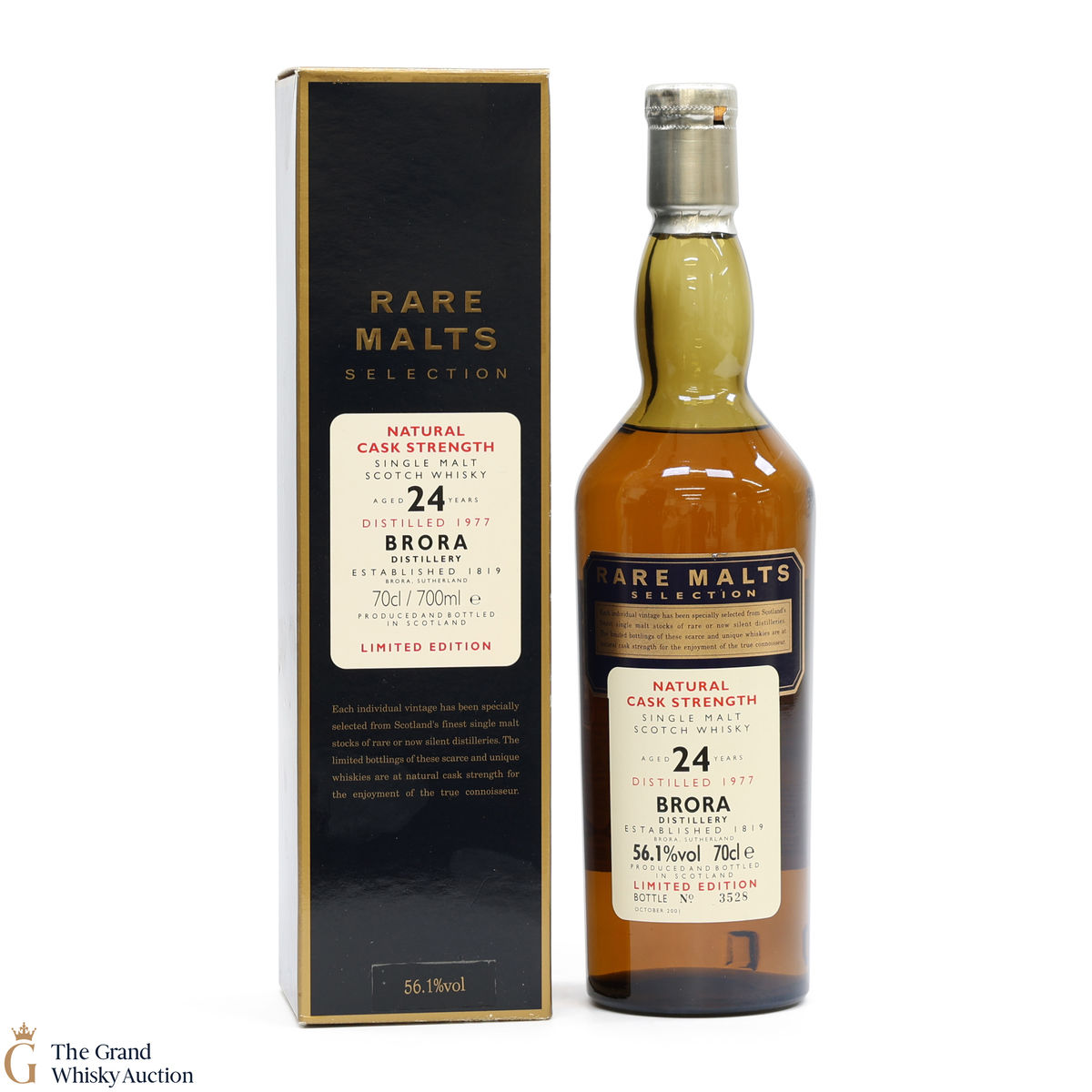 Brora - 24 Year Old 1977 - Rare Malts 56.1%