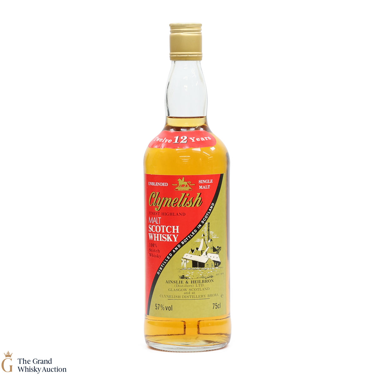 Clynelish - 12 Year Old - Ainslie and Heilbron 1980s 57% (75cl)