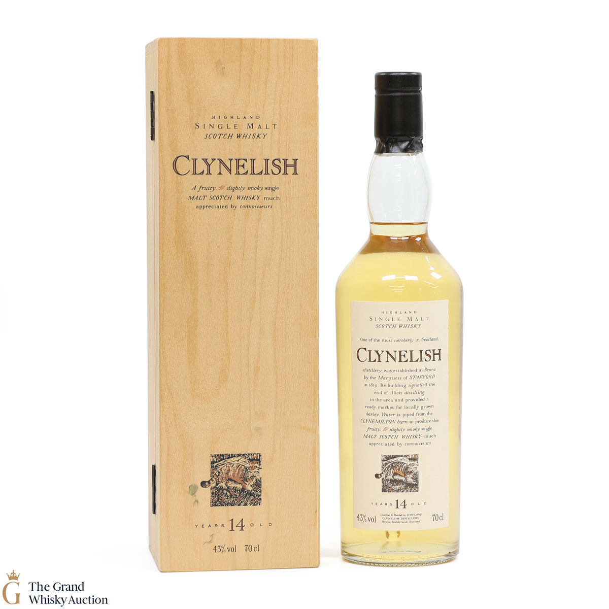 Clynelish - 14 Year Old - Flora and Fauna (Wooden Box)