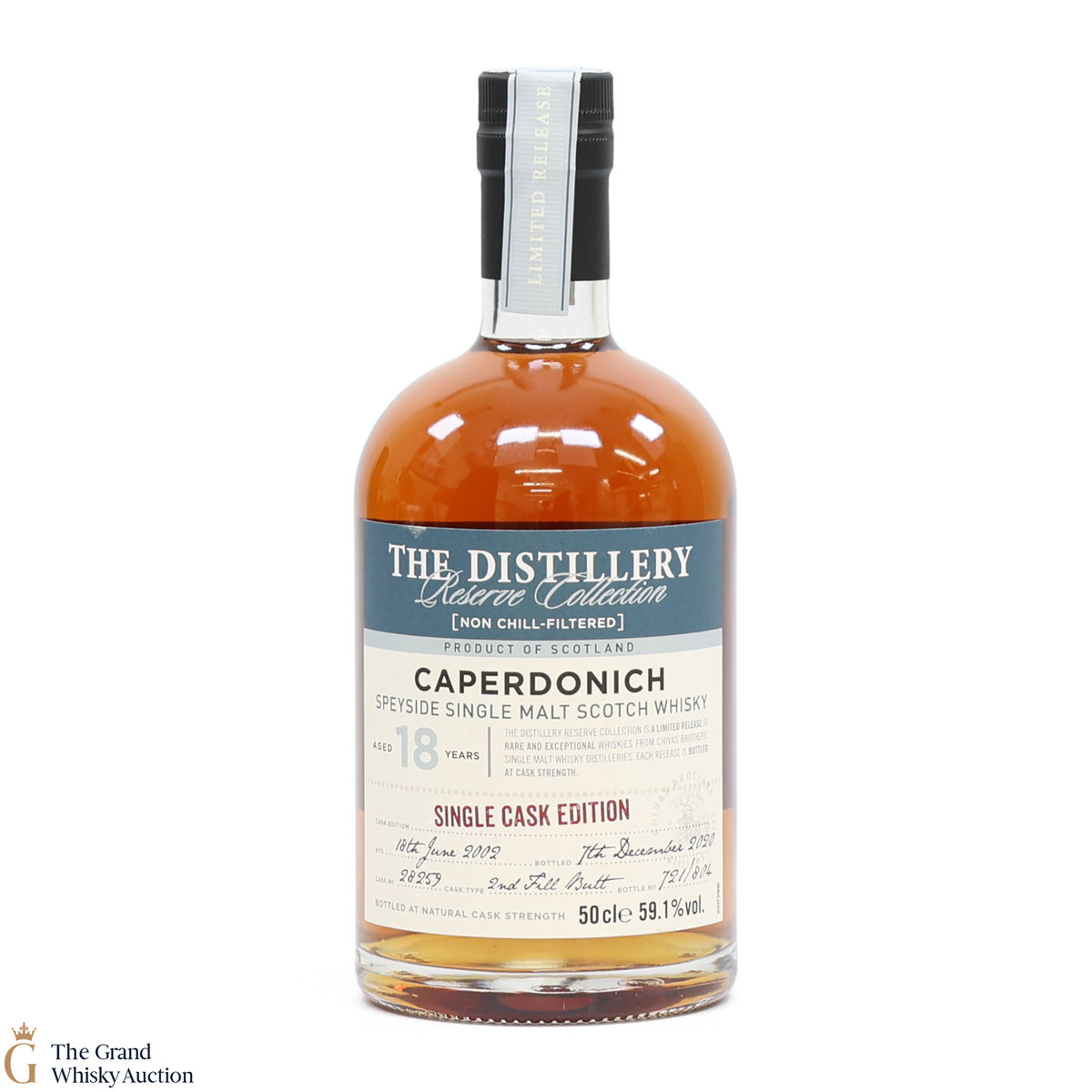Caperdonich - 18 Year Old 2002 - Cask #28259 - Distillery Reserve (50cl)