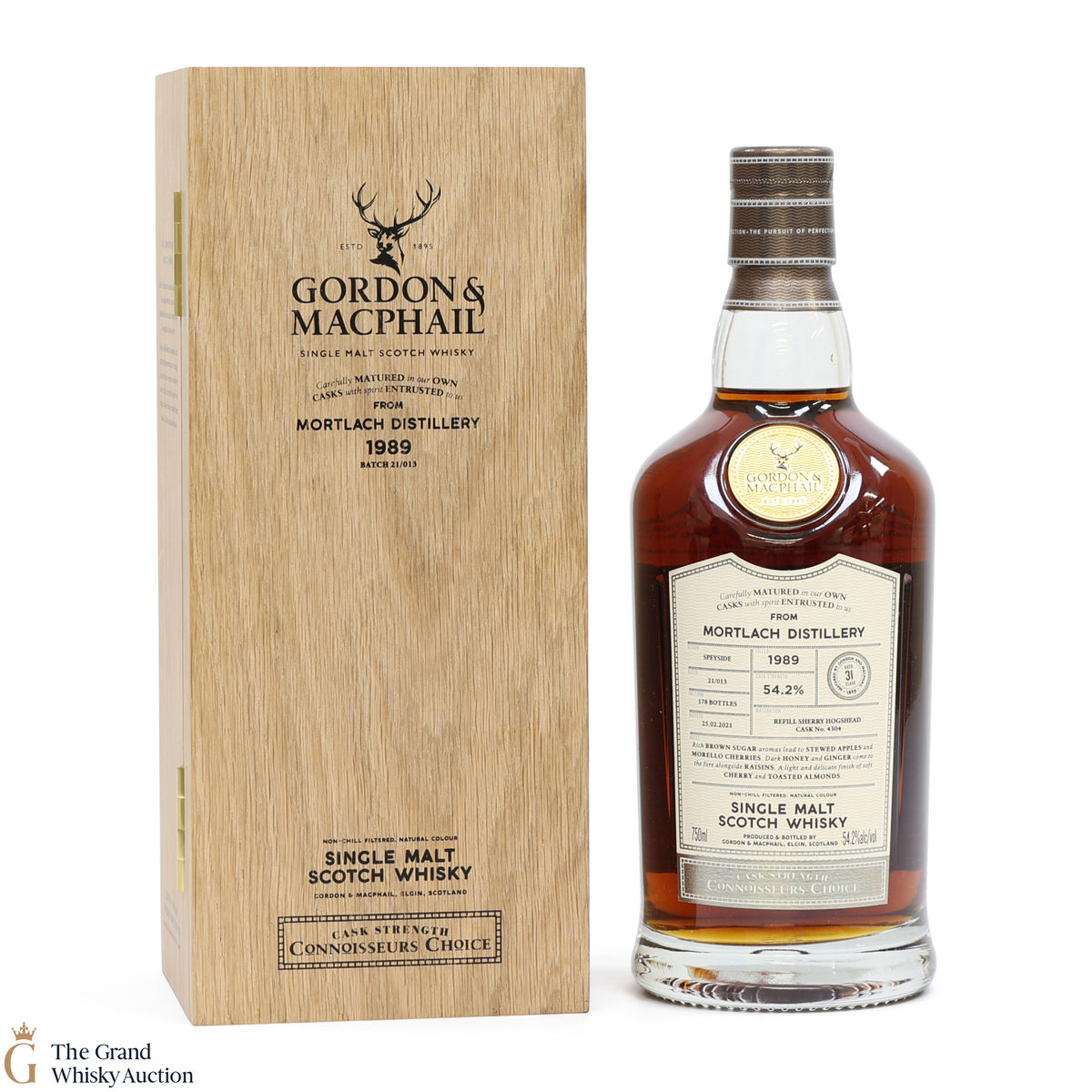 Mortlach - 31 Year Old 1989 - Batch #21/013 - Gordon & MacPhail Connoisseurs Choice (75cl)