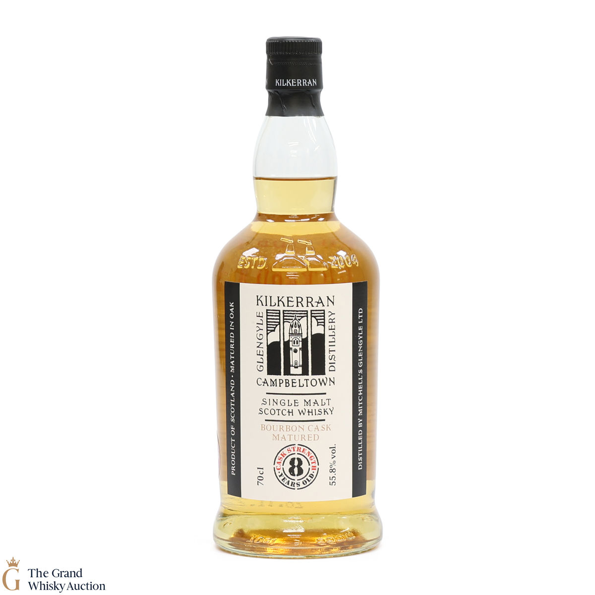 Kilkerran - 8 Year Old - Bourbon Oak 2022 - Cask Strength 55.8%