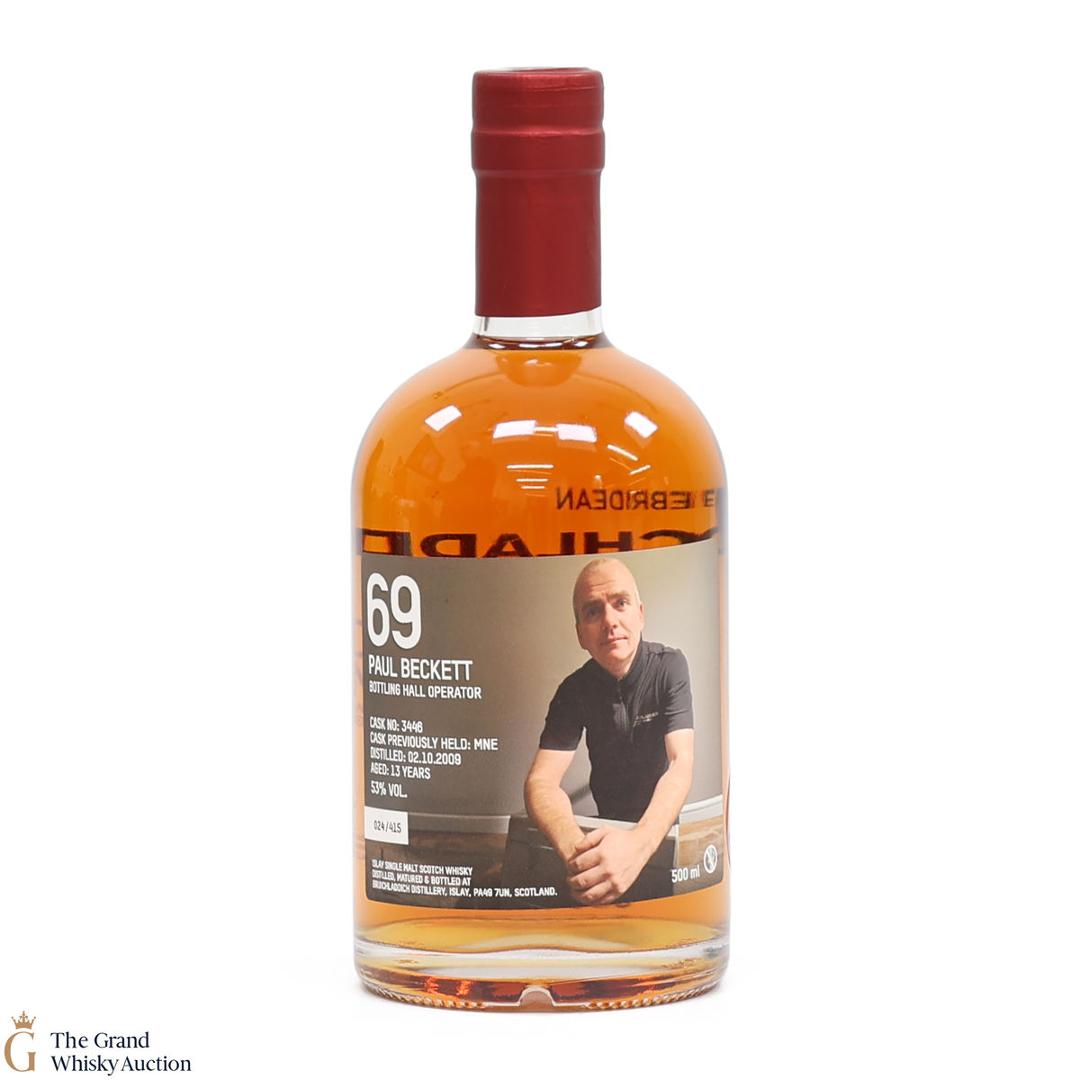 Bruichladdich - 13 Year Old - Valinch 69 - Paul Beckett #3446 (50cl)