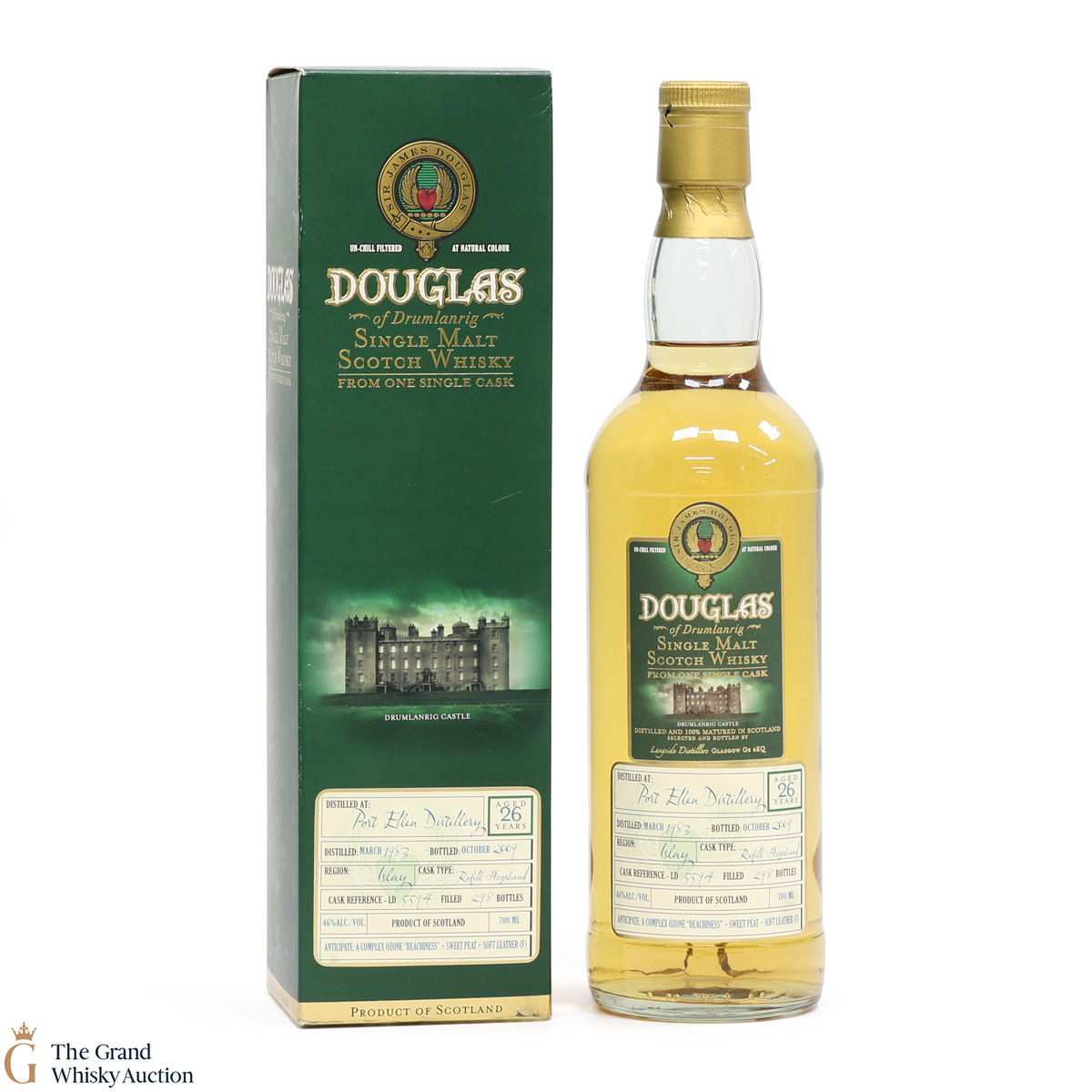 Port Ellen - 26 Year Old 1983 Single Cask #5594 - Douglas of Drumlanrig