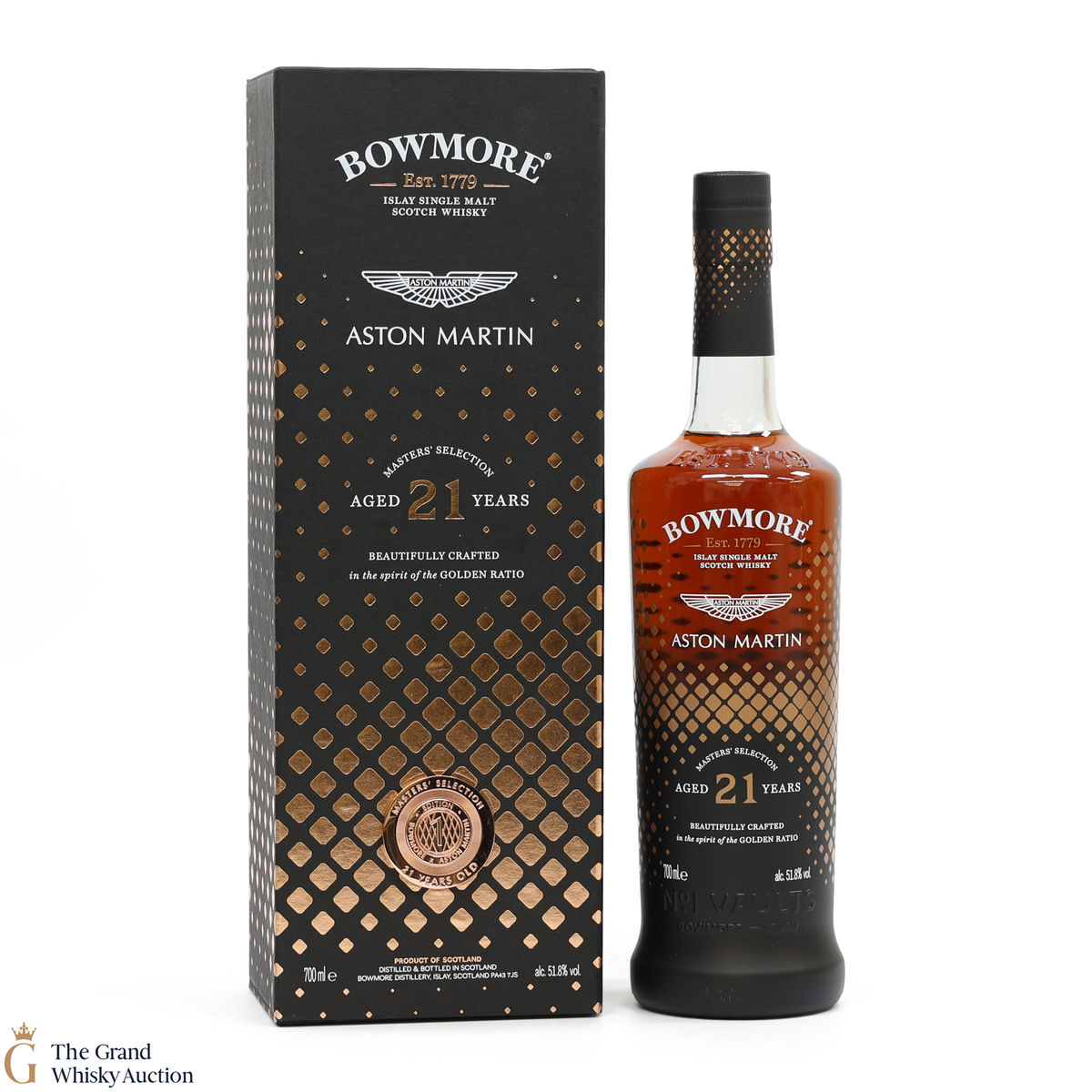 Bowmore - 21 Year Old - Aston Martin - Masters Selection Edition 1