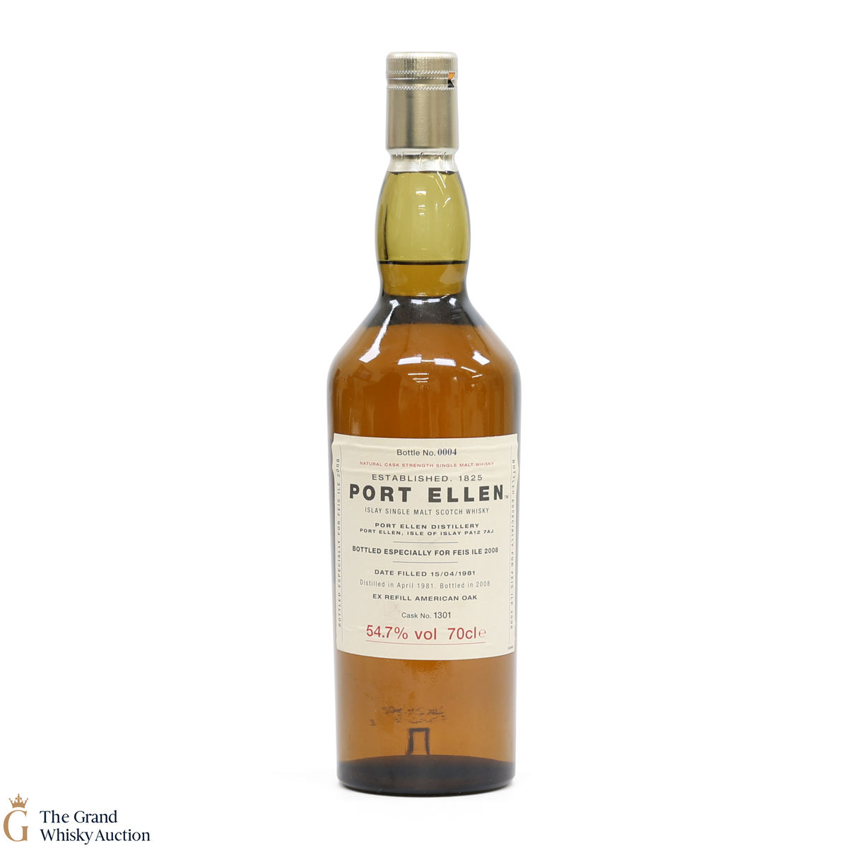 Port Ellen - 1981 Single Cask #1301 - Feis Ile 2008
