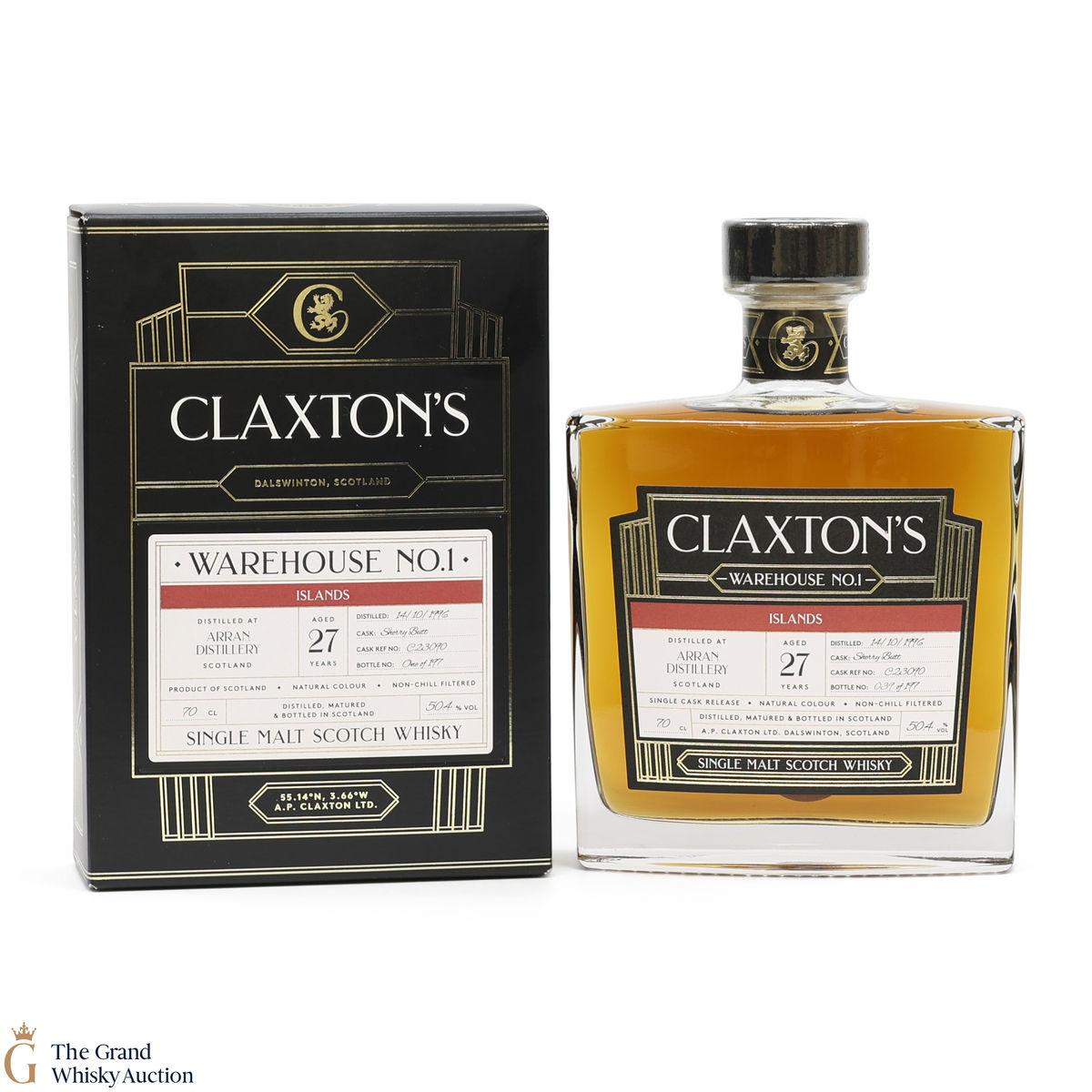 Arran - 27 Year Old 1996 - Claxton's Warehouse No.1 
