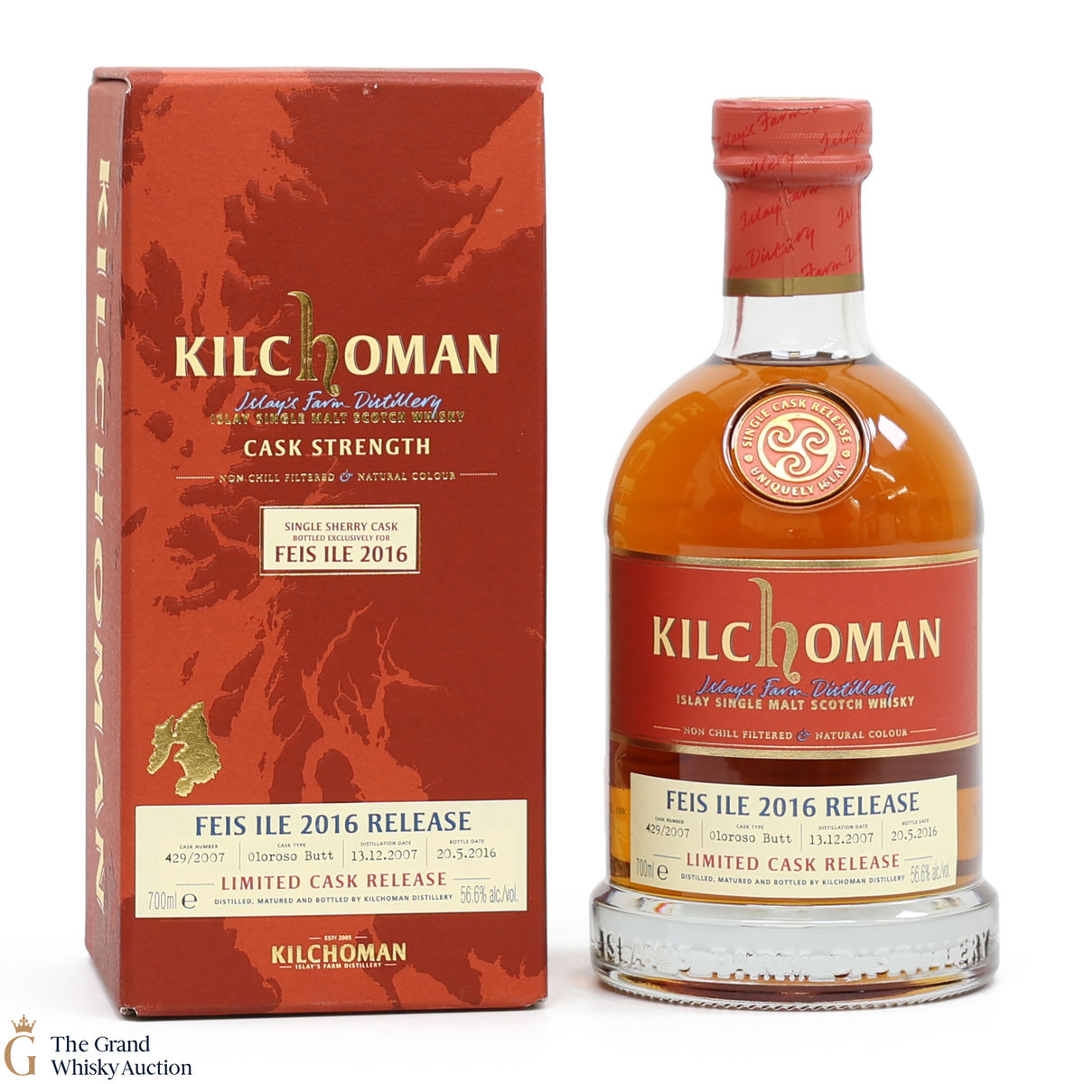 Kilchoman - 2007 Single Oloroso Butt Feis Ile 2016