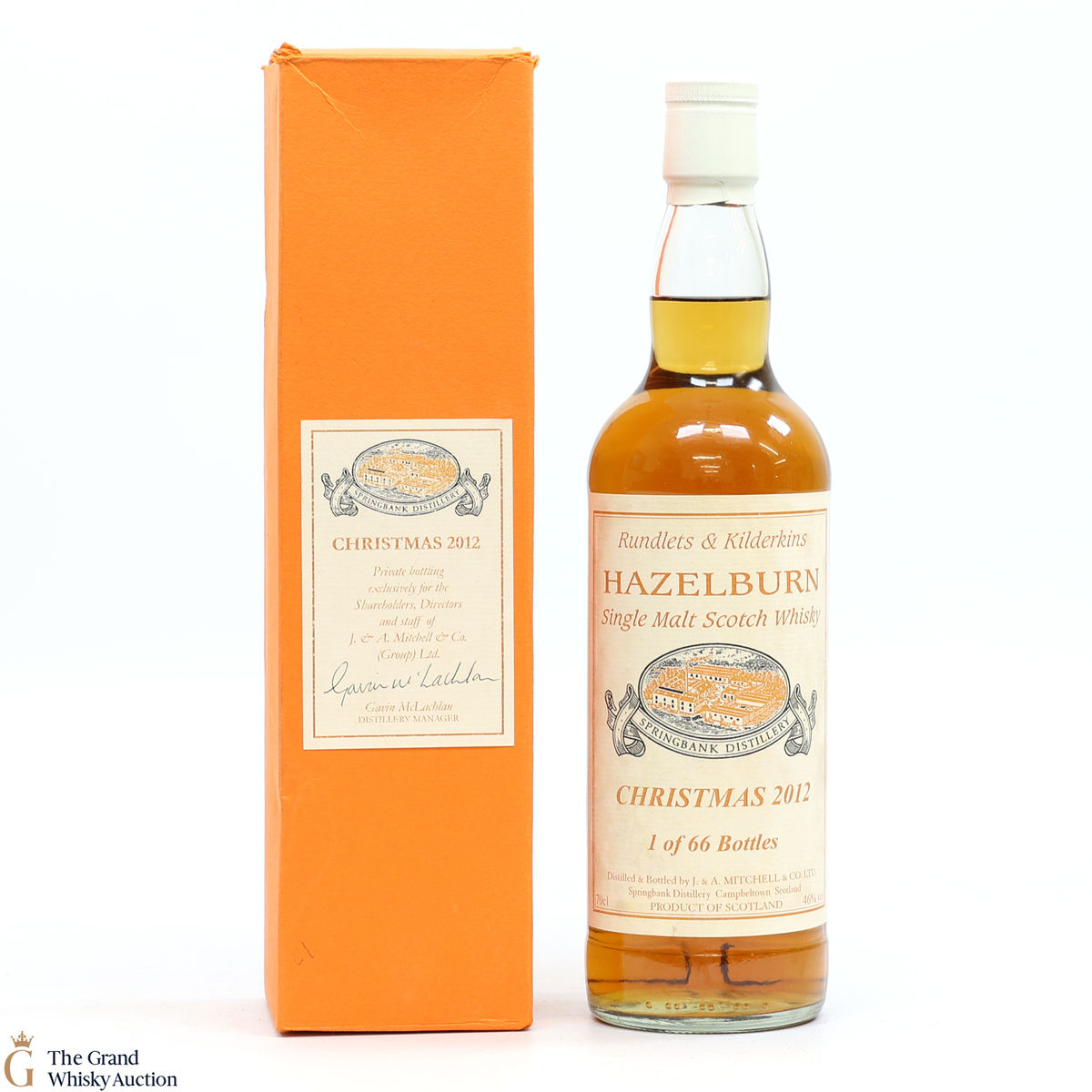 Hazelburn - 2012 Christmas Bottling Rundlets & Kilderkins