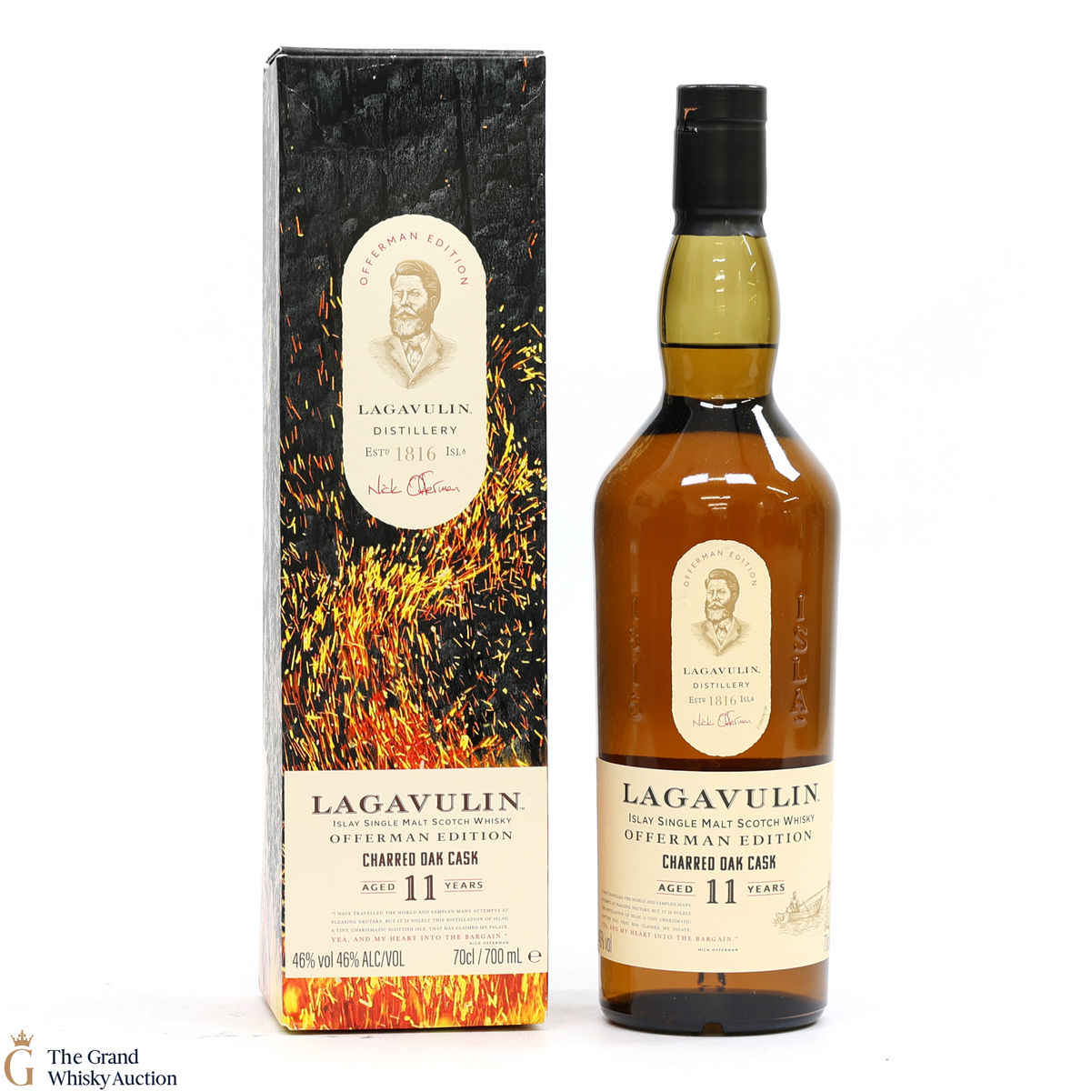 Lagavulin - 11 Year Old - Offerman Edition - Charred Oak Cask 