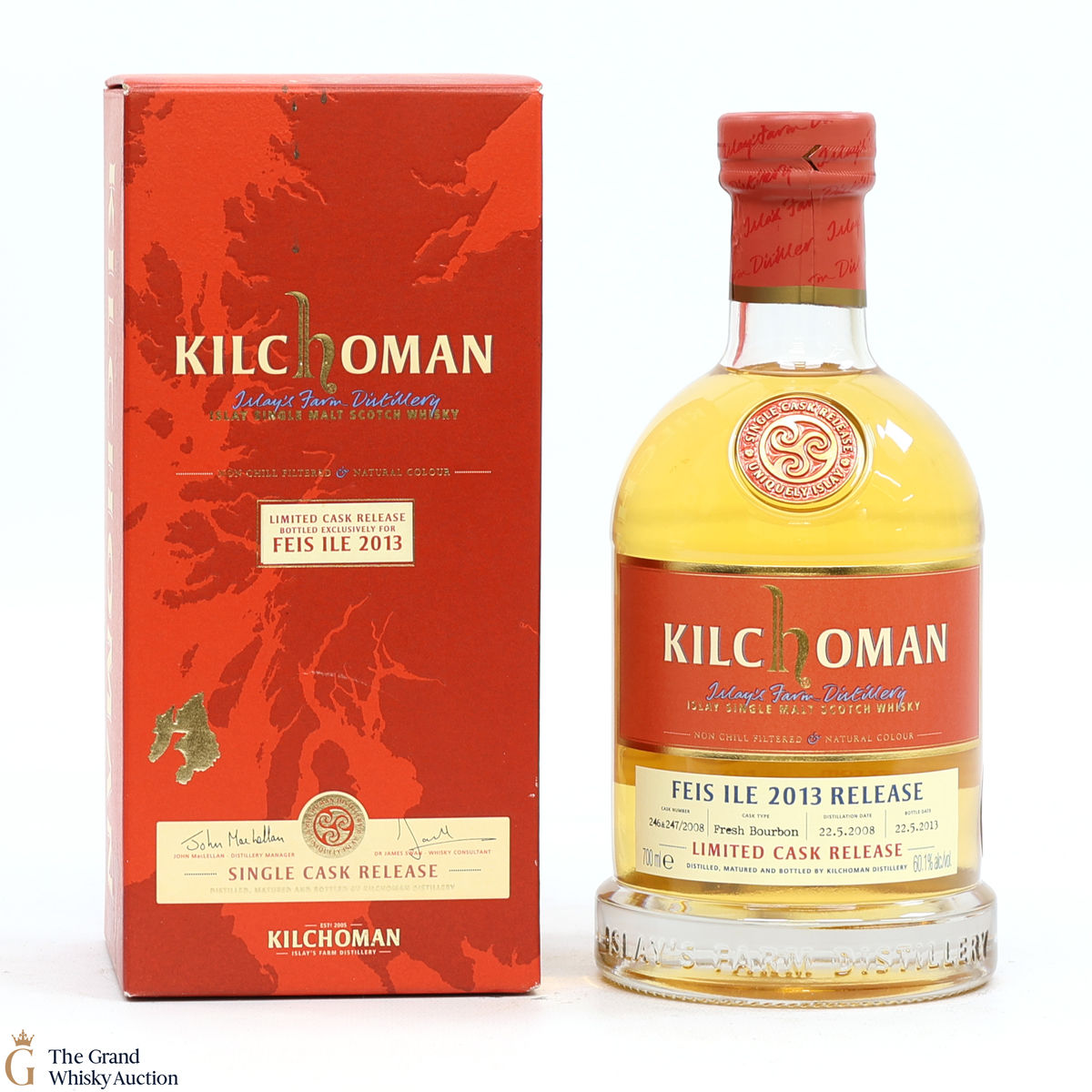 Kilchoman - 2008 Fresh Bourbon - Feis Ile 2013 - Limited Release