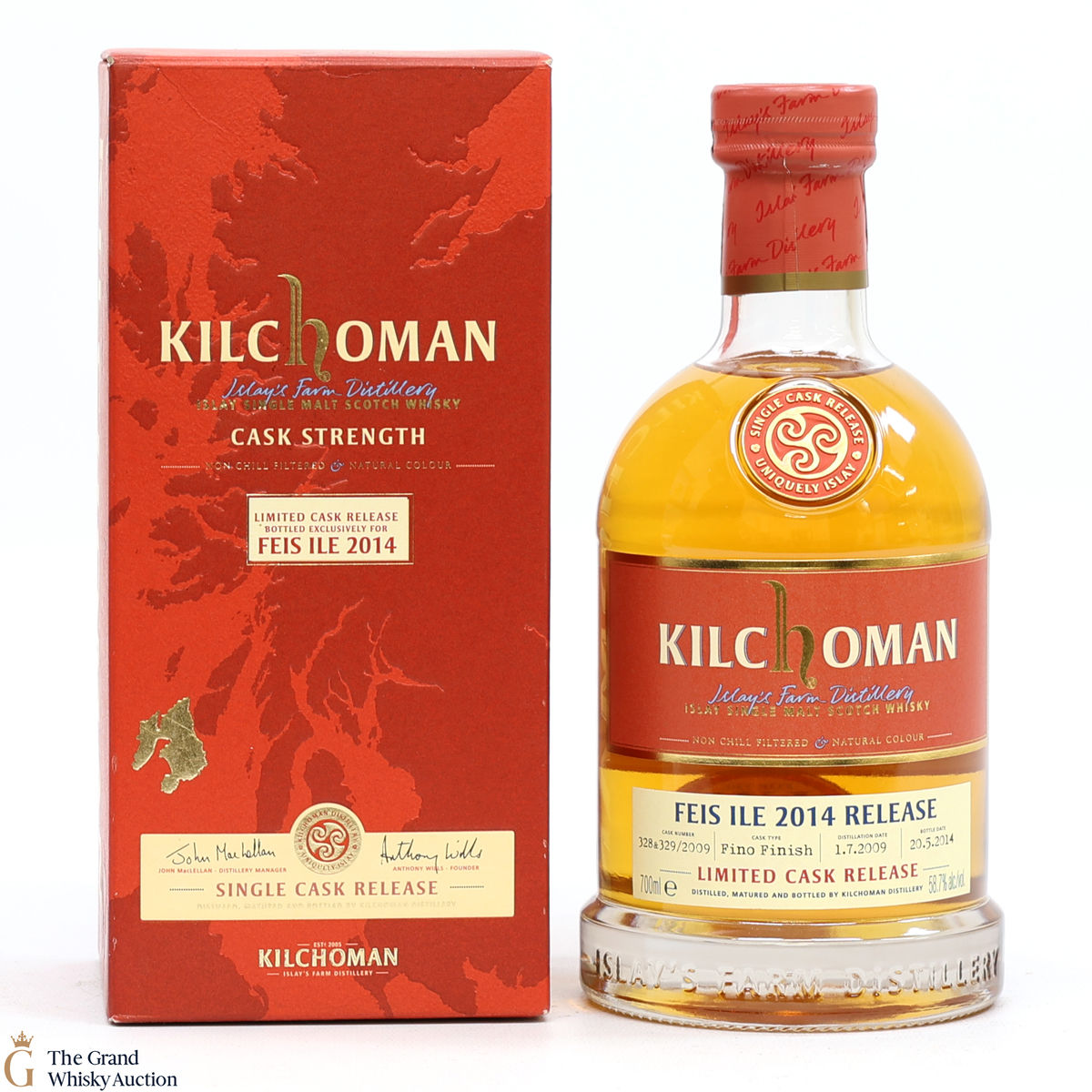 Kilchoman - 2009 Fino Sherry Finish - Feis Ile 2014 - Limited Release
