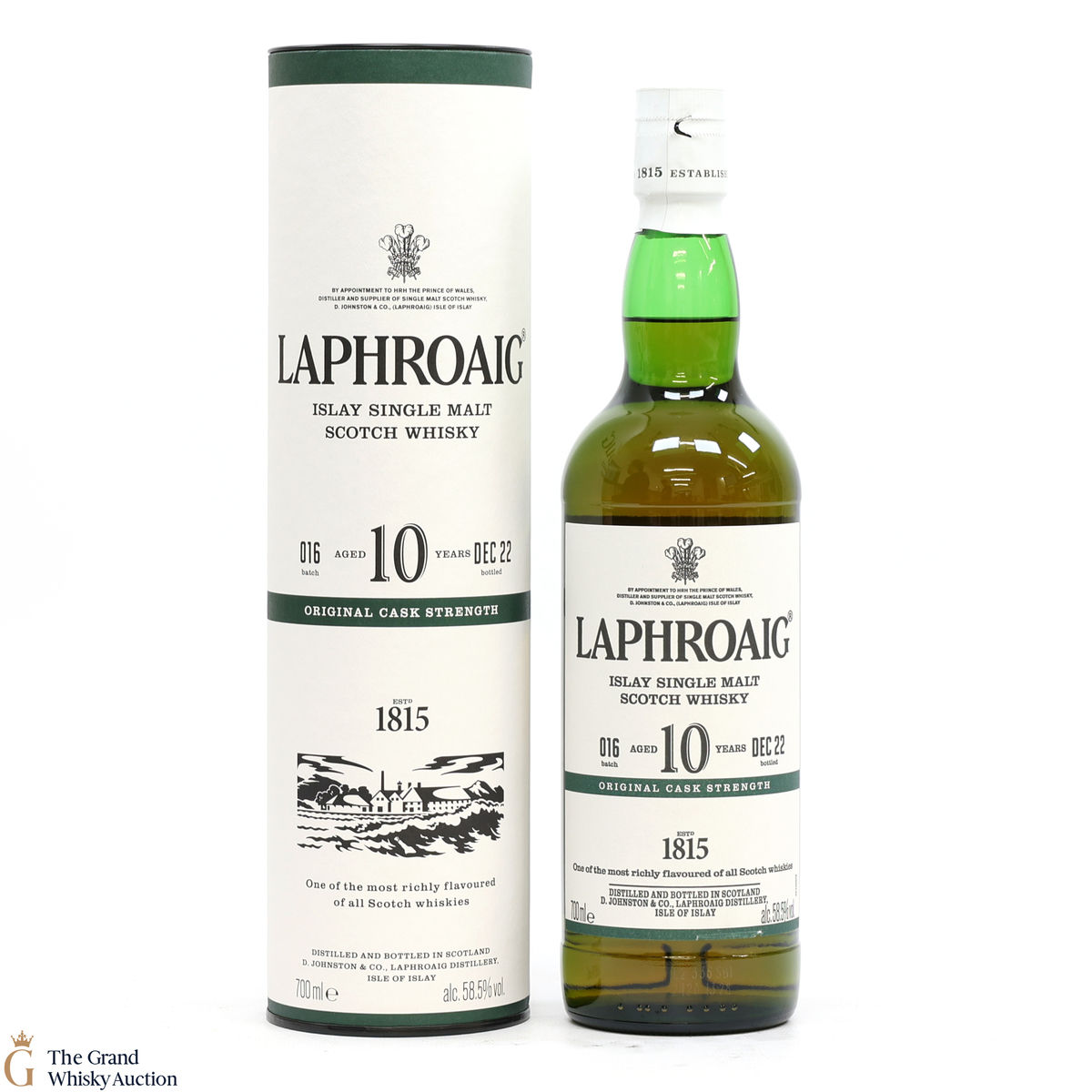 Laphroaig - 10 Year Old - Original Cask Strength Batch #016