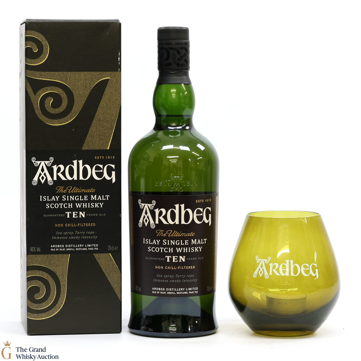 Ardbeg - 10 Year Old & Glass