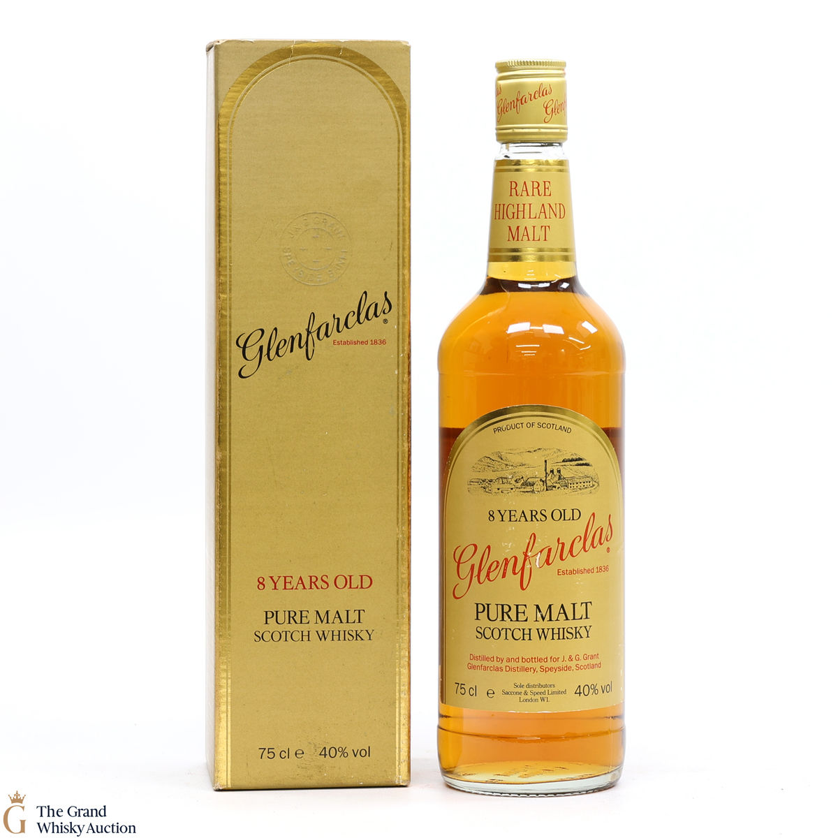 Glenfarclas - 8 Year Old 1980s - Saccone & Speed (75cl)