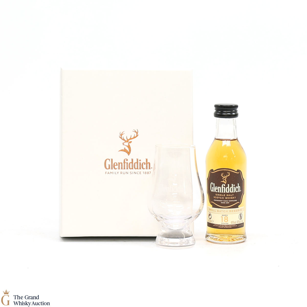 Glenfiddich - 18 Year Old - Small Batch Reserve & Glass (5cl)