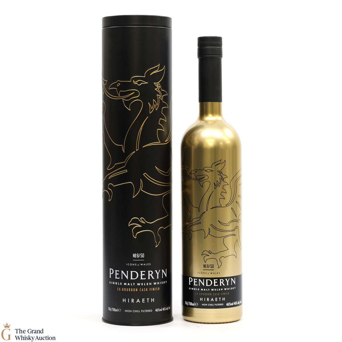 Penderyn - Icons of Wales #8 Hiraeth - Ex-Bourbon Finish 