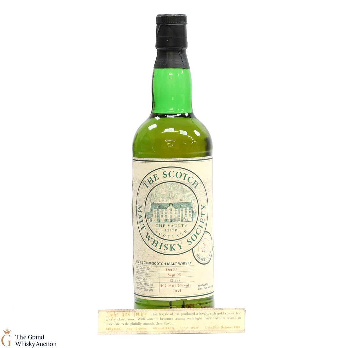 Miltonduff - 12 Year Old 1985 - SMWS 72.9