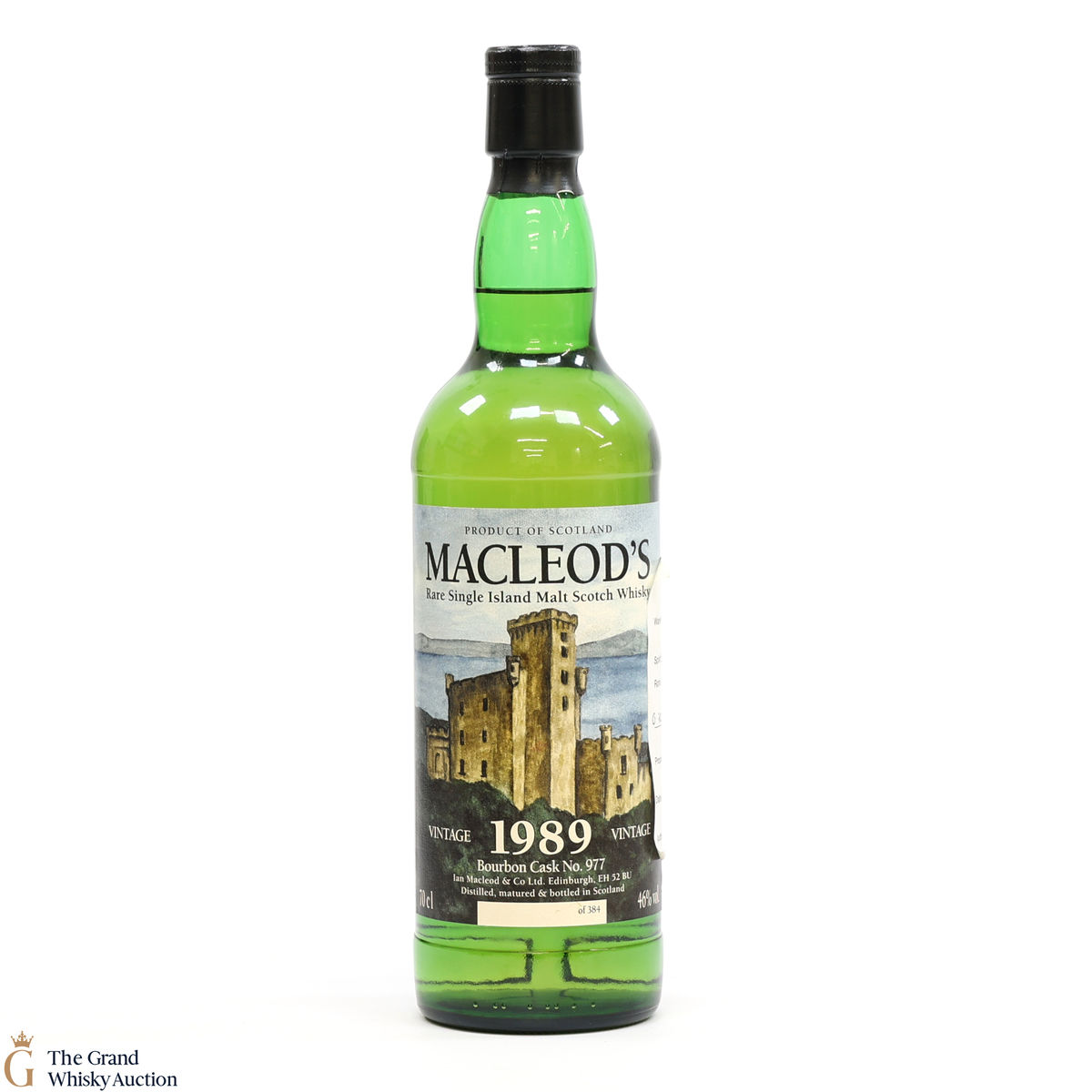 Talisker - 14 Year Old 1989 - Bourbon Cask #977 - Rare Single Island Malt - Macleod's