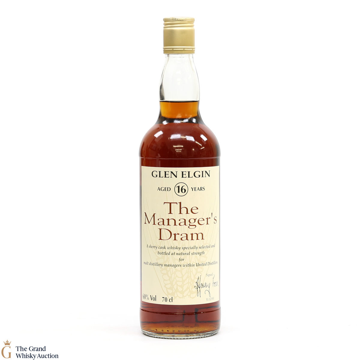 Glen Elgin - 16 Year Old - Manager's Dram 1993