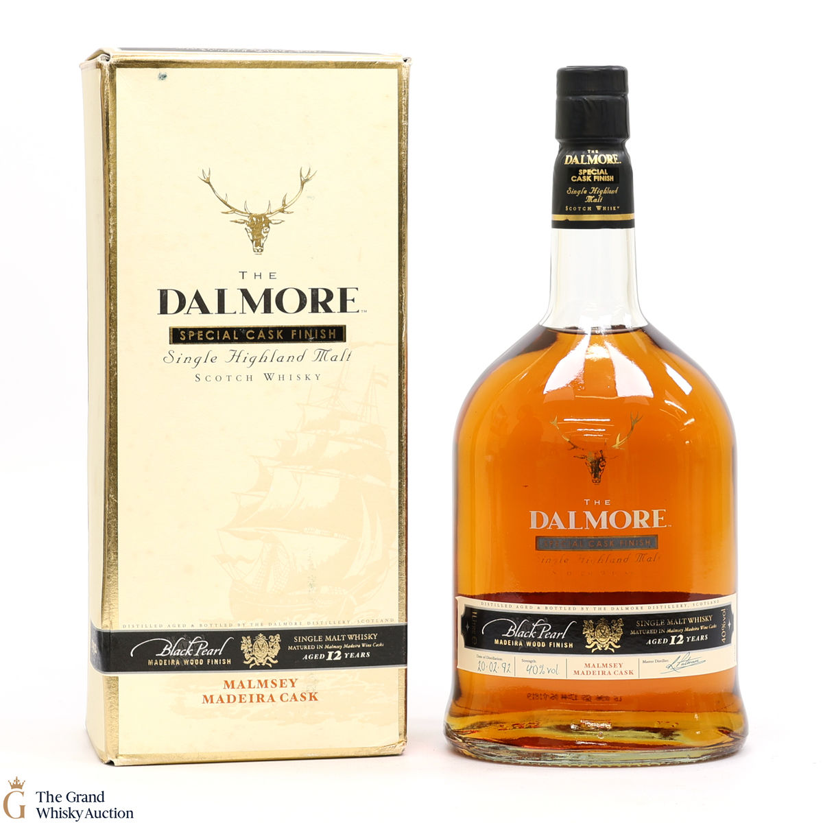 Dalmore - 12 Year Old 1992 - Black Pearl Madeira Wood Finish (1L)