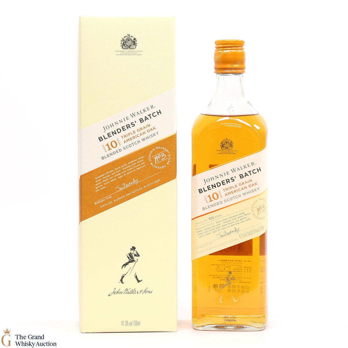 Johnnie Walker - 10 Year Old Blenders' Batch - Triple Grain American Oak EXP#3 (75cl)