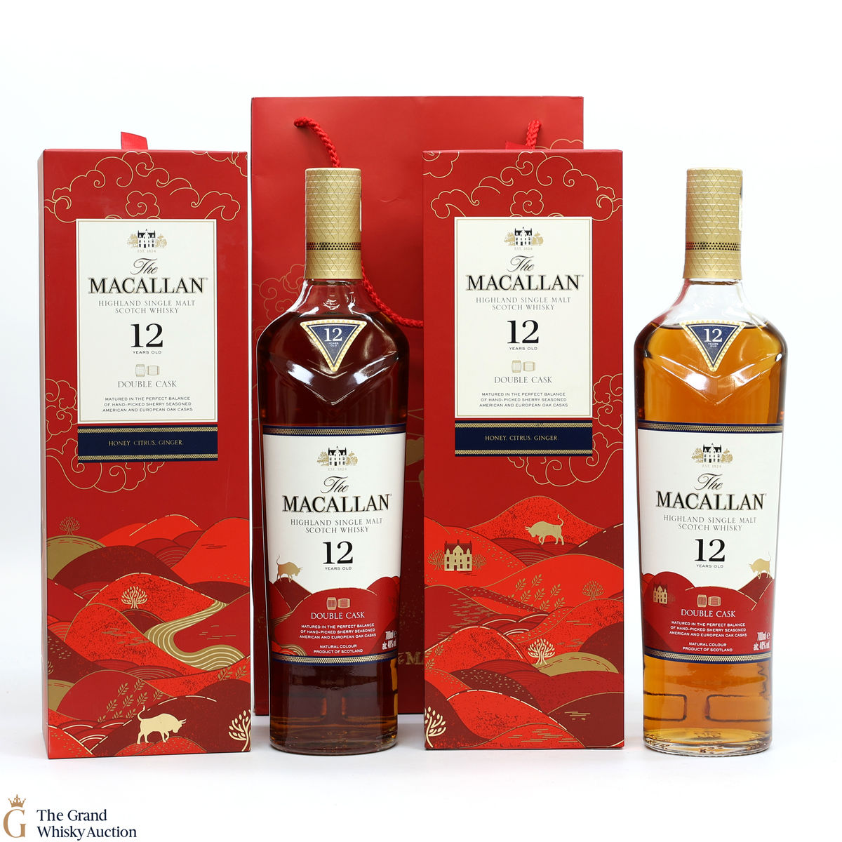 Macallan - 12 Year Old - Double Cask - Year of the Ox (2x70cl)