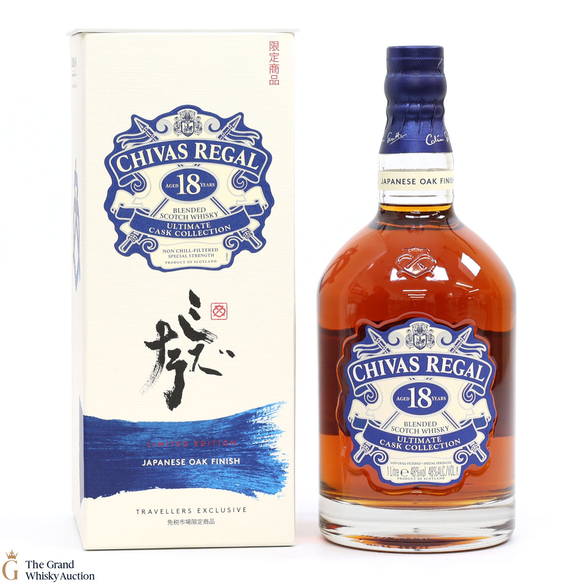 Chivas Regal - 18 Year Old - Japanese Oak Finish - Travellers Exclusive (1L)
