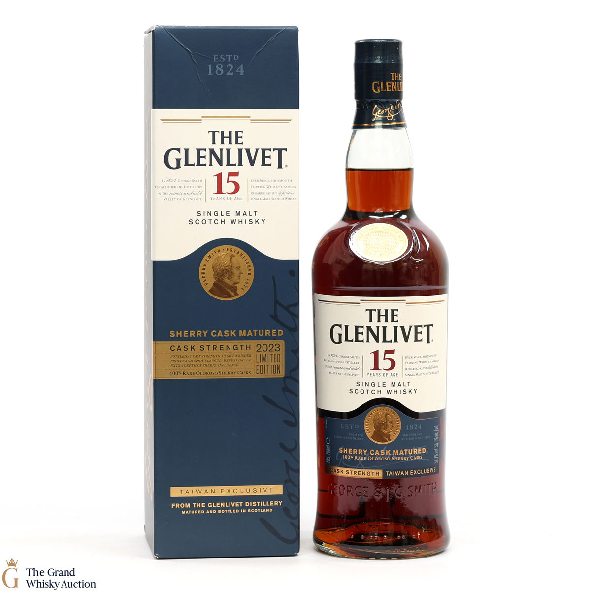 Glenlivet - 15 Year Old - Sherry Cask 2023 (Taiwan Exclusive)