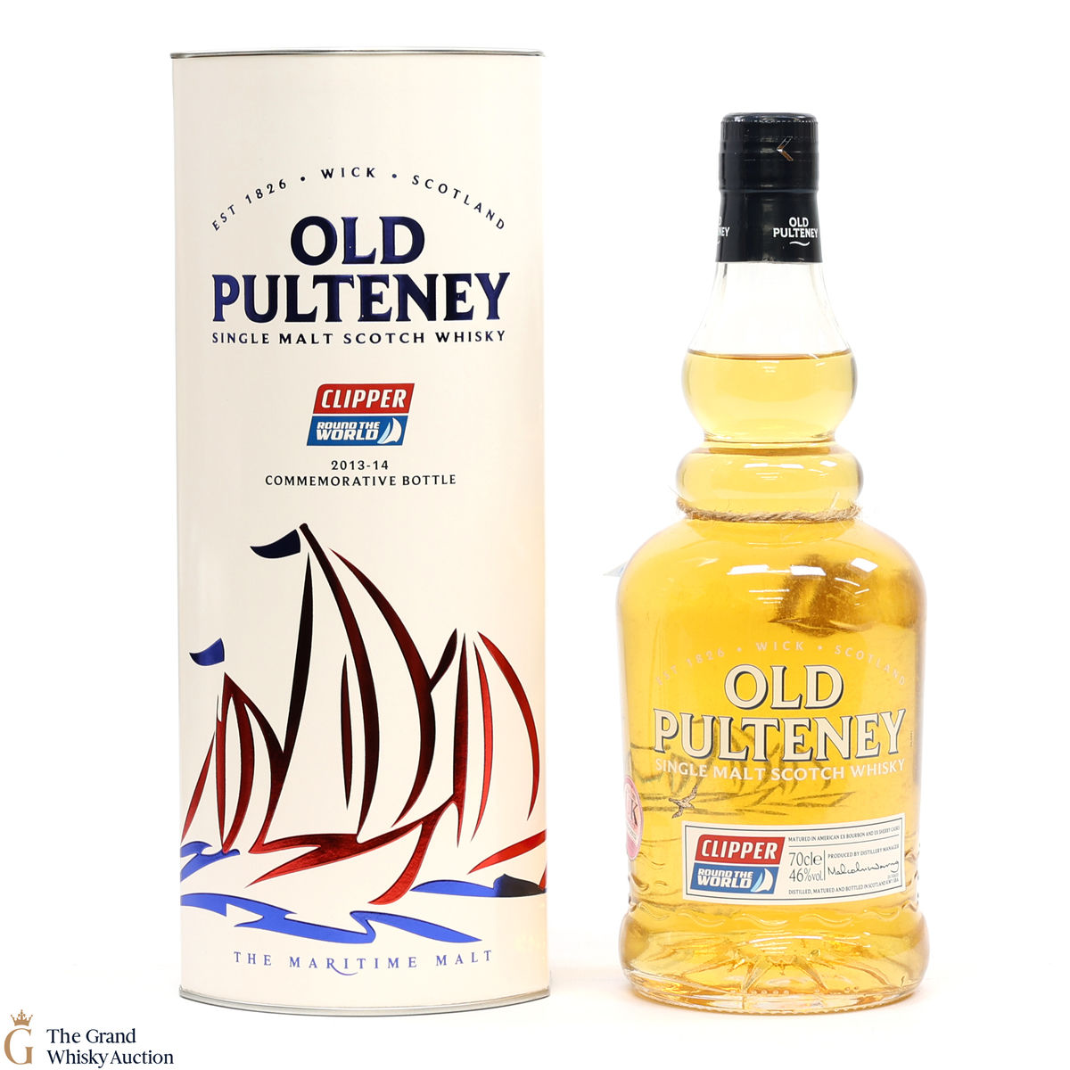 Old Pulteney - Clipper Round The World - 2013 - 14 Commemorative Bottle