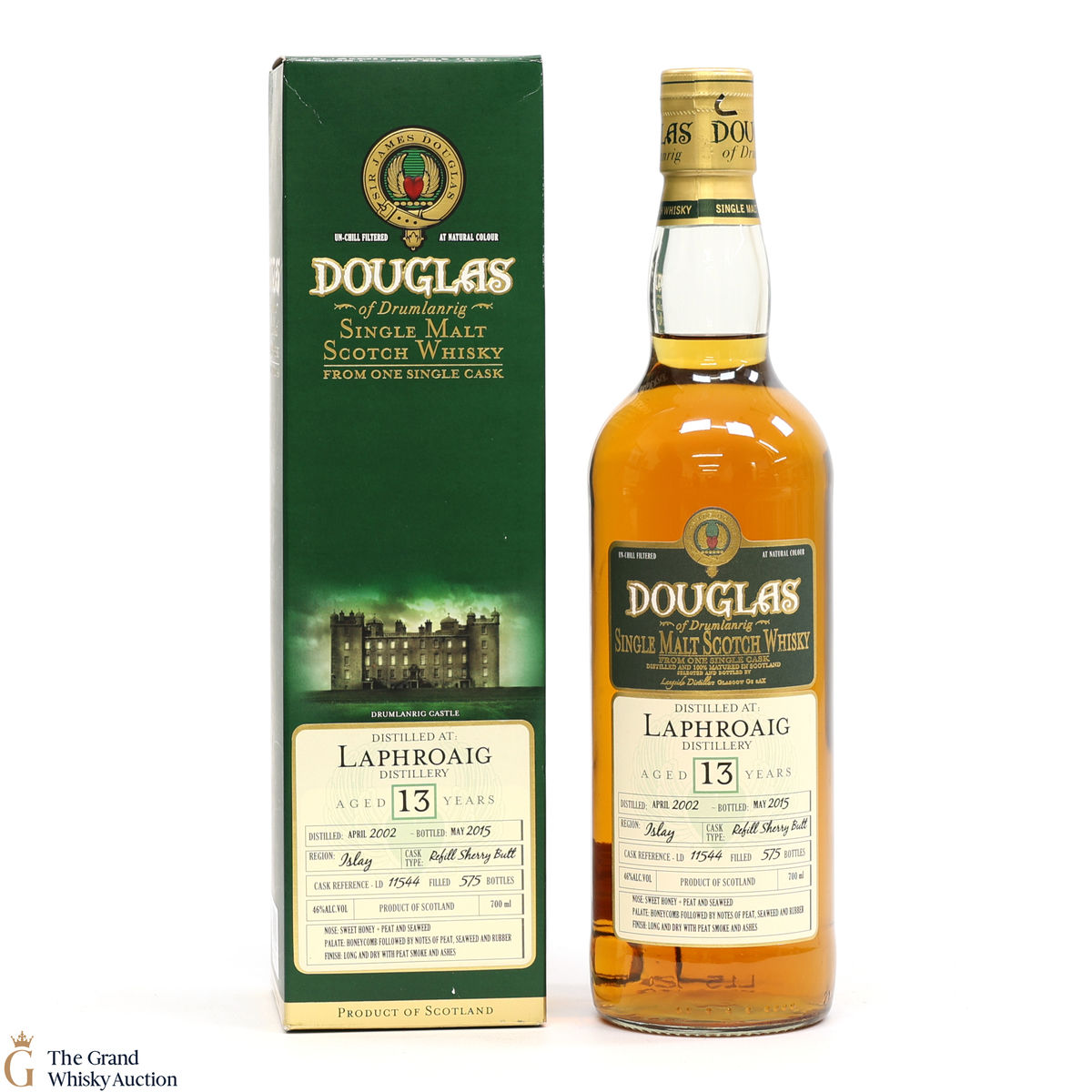 Laphroaig - 13 Year Old 2002 Single Cask #11544 - Douglas of Drumlanrig
